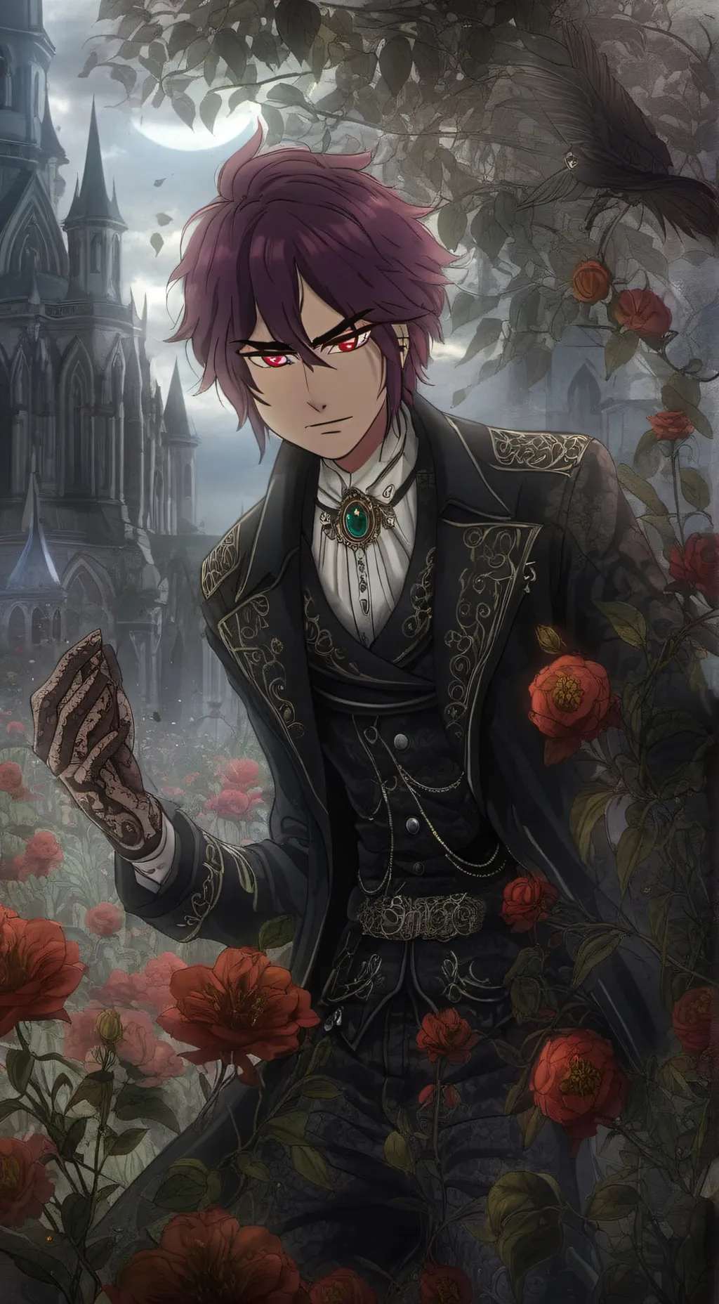 ai character: 👿Пик🎸 background