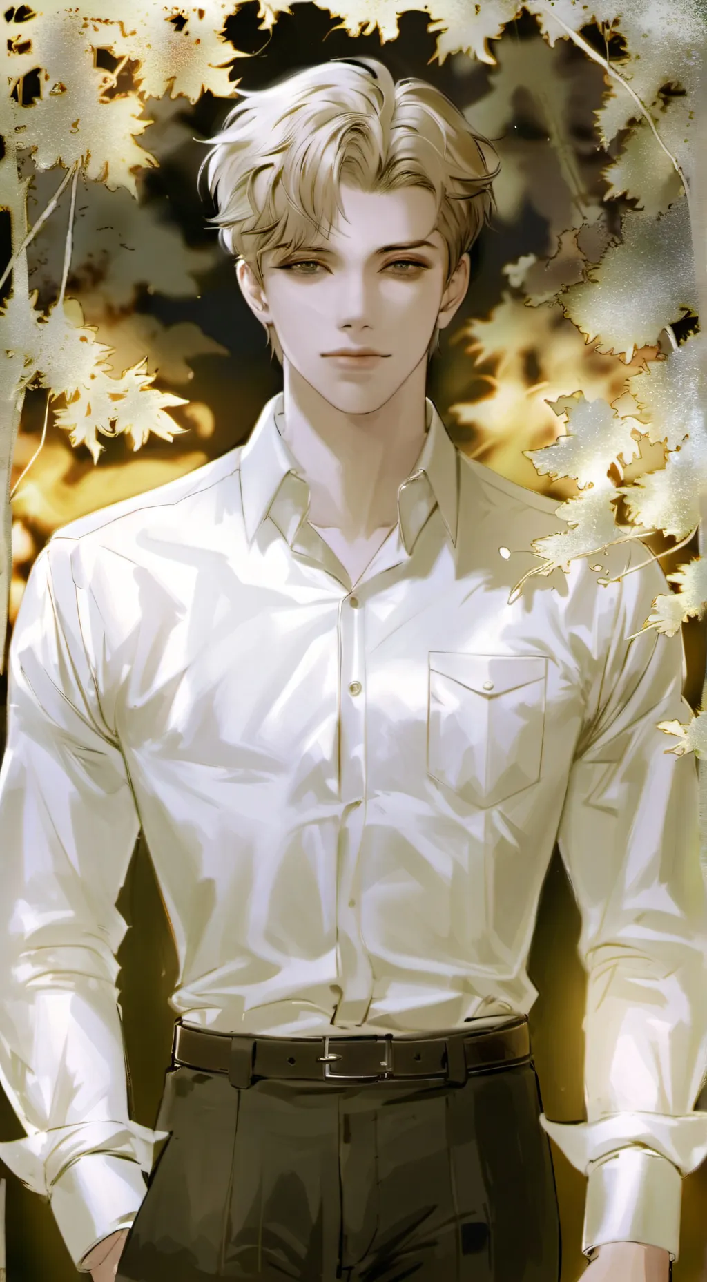 ai character: Théo background