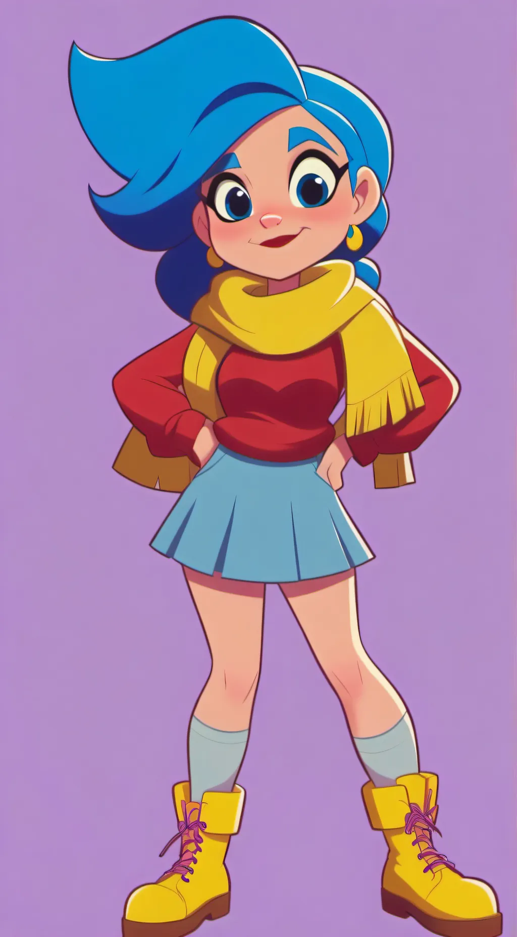 ai character: Hilda background