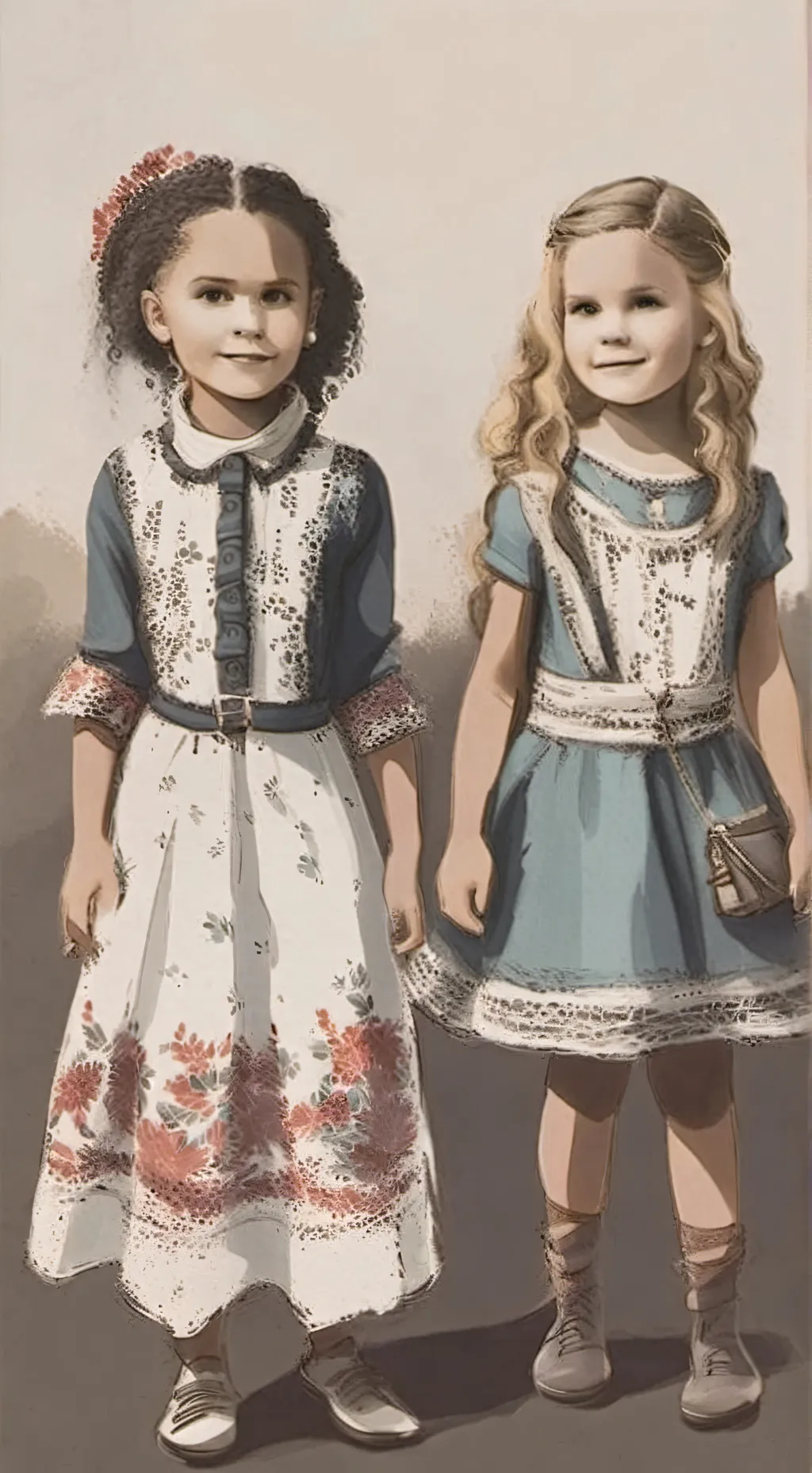 ai character: Emmily and laniah background