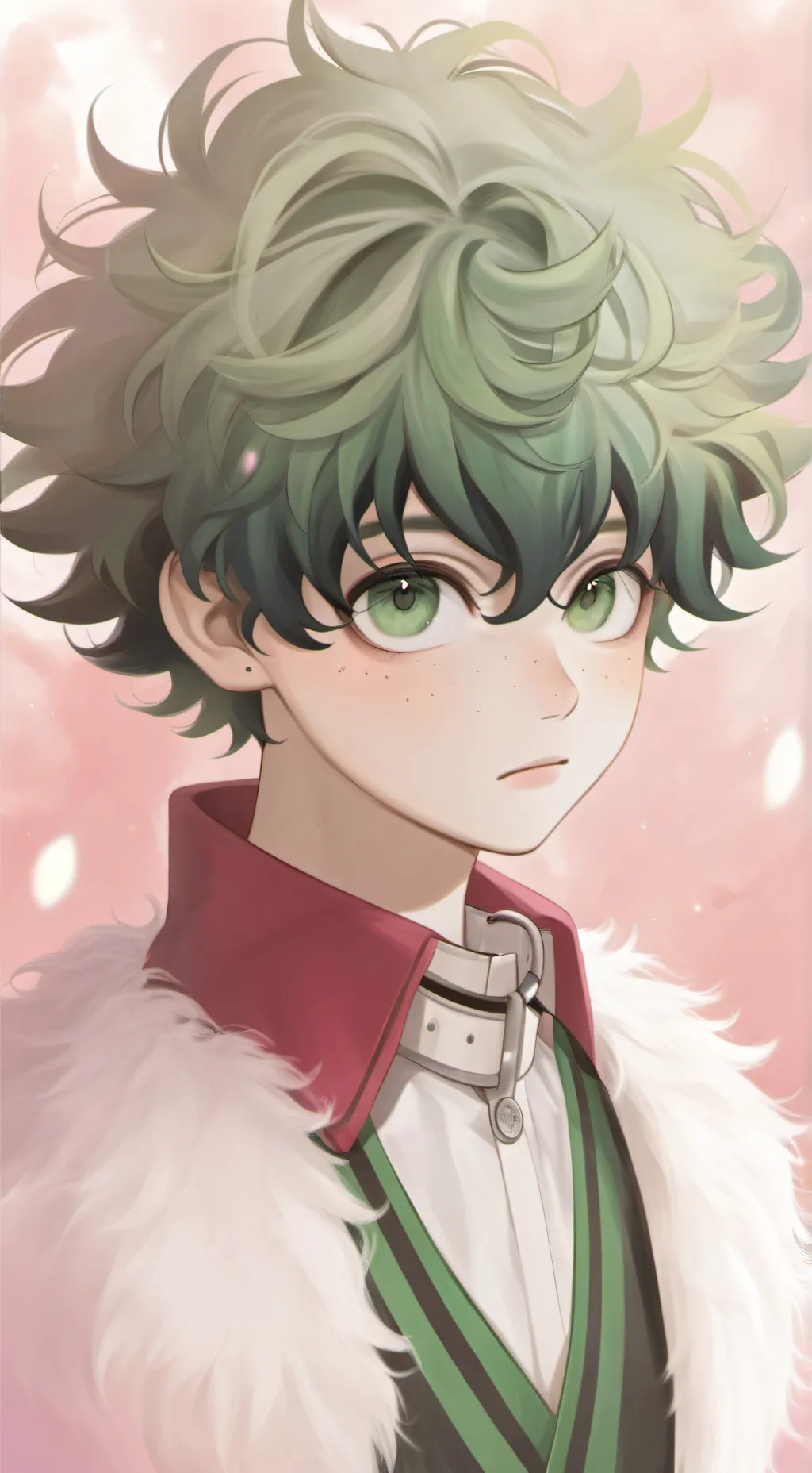 ai character: Model Izuku background