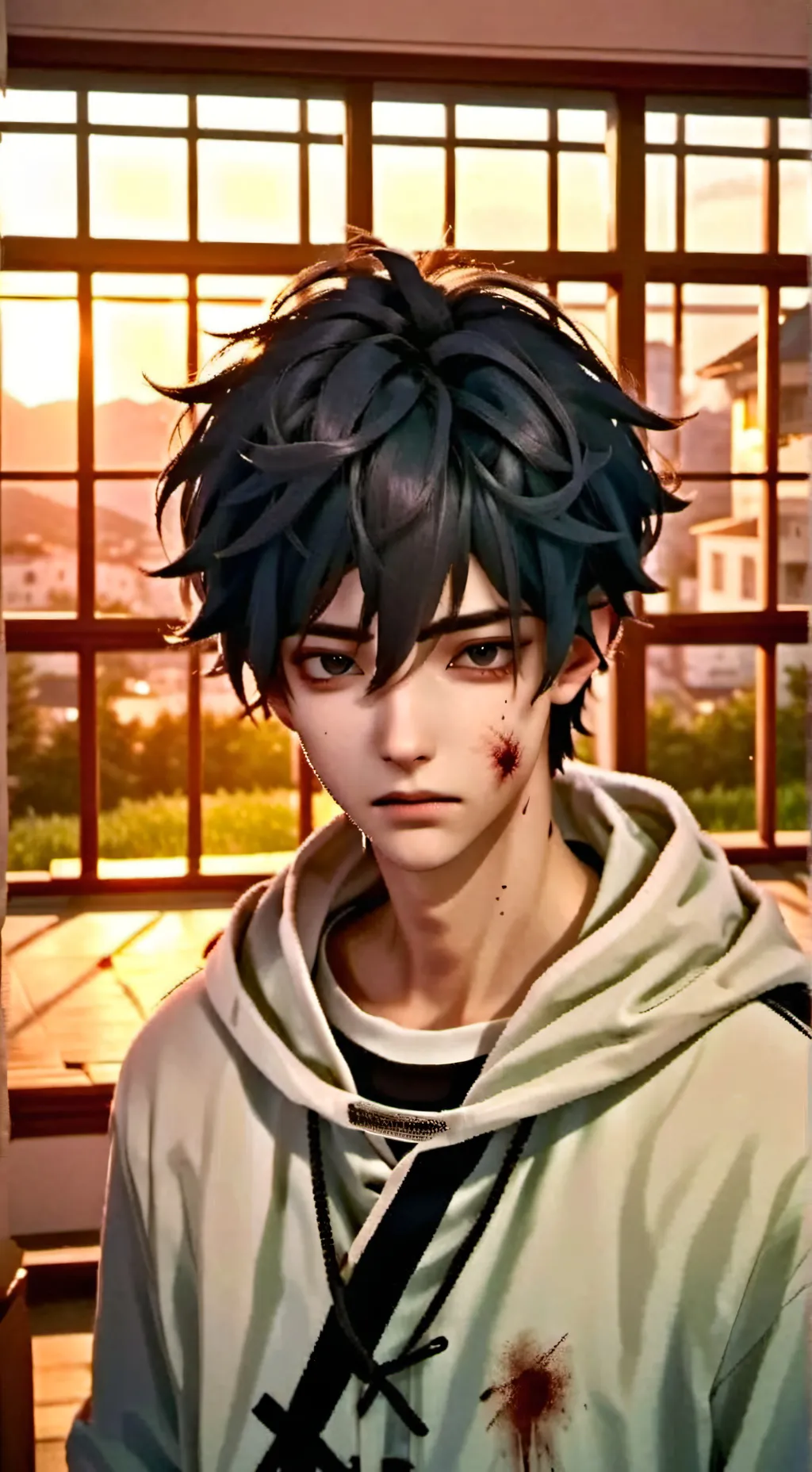 ai character: Hayden background