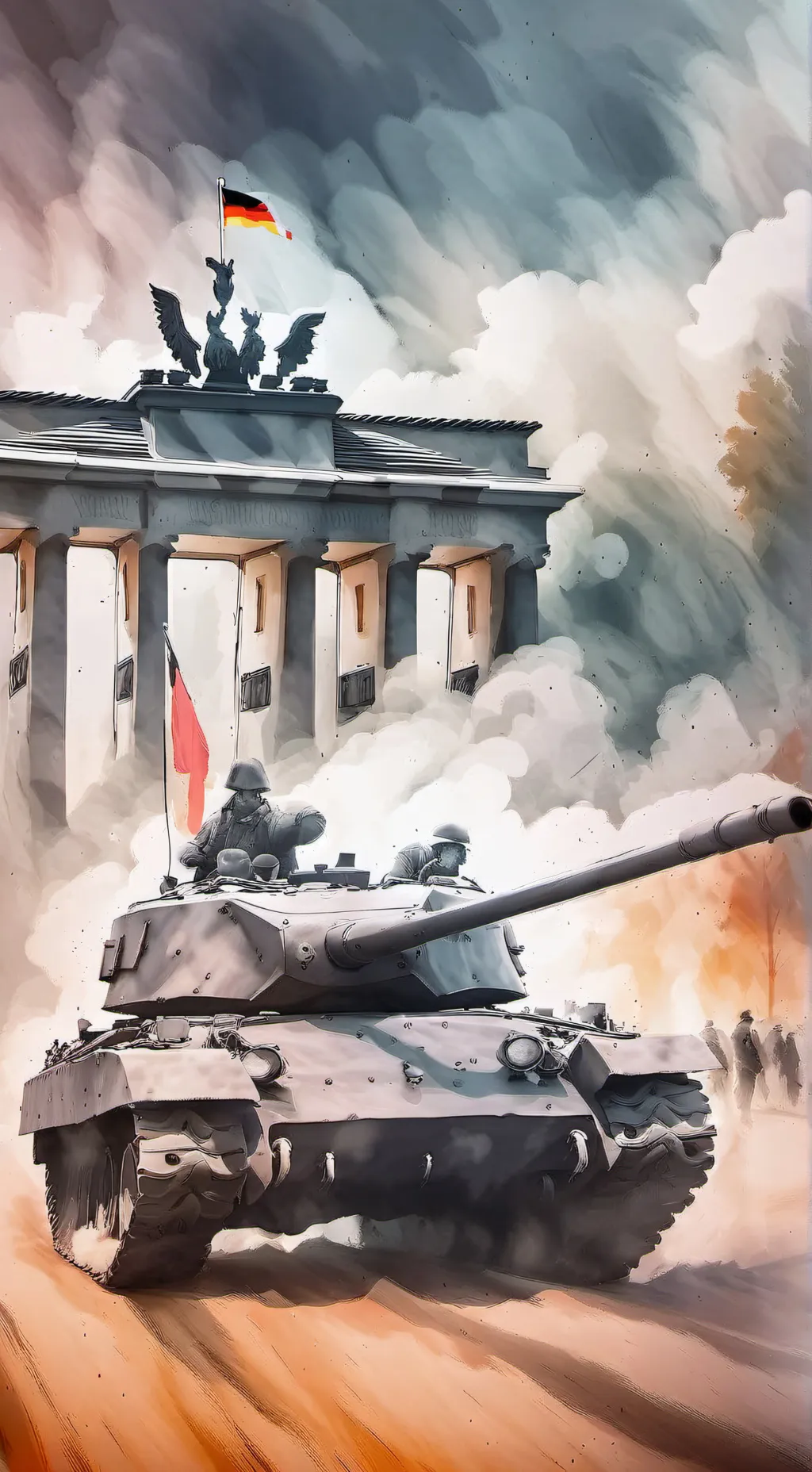 ai character: tank gohst background