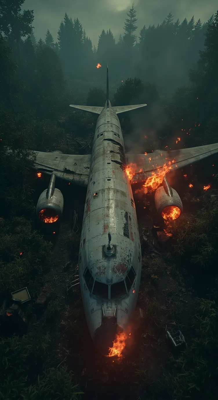 ai character: hb plane crash  background