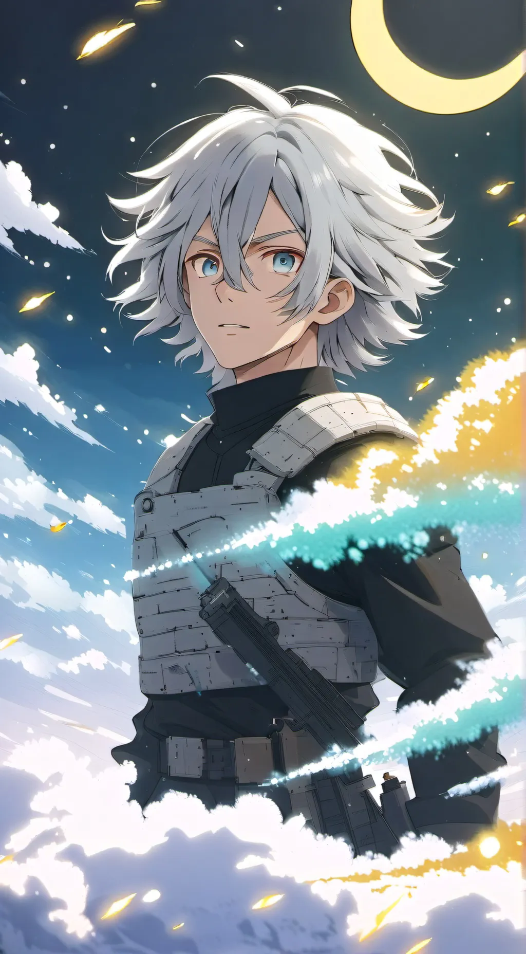 ai character: Lucas  background