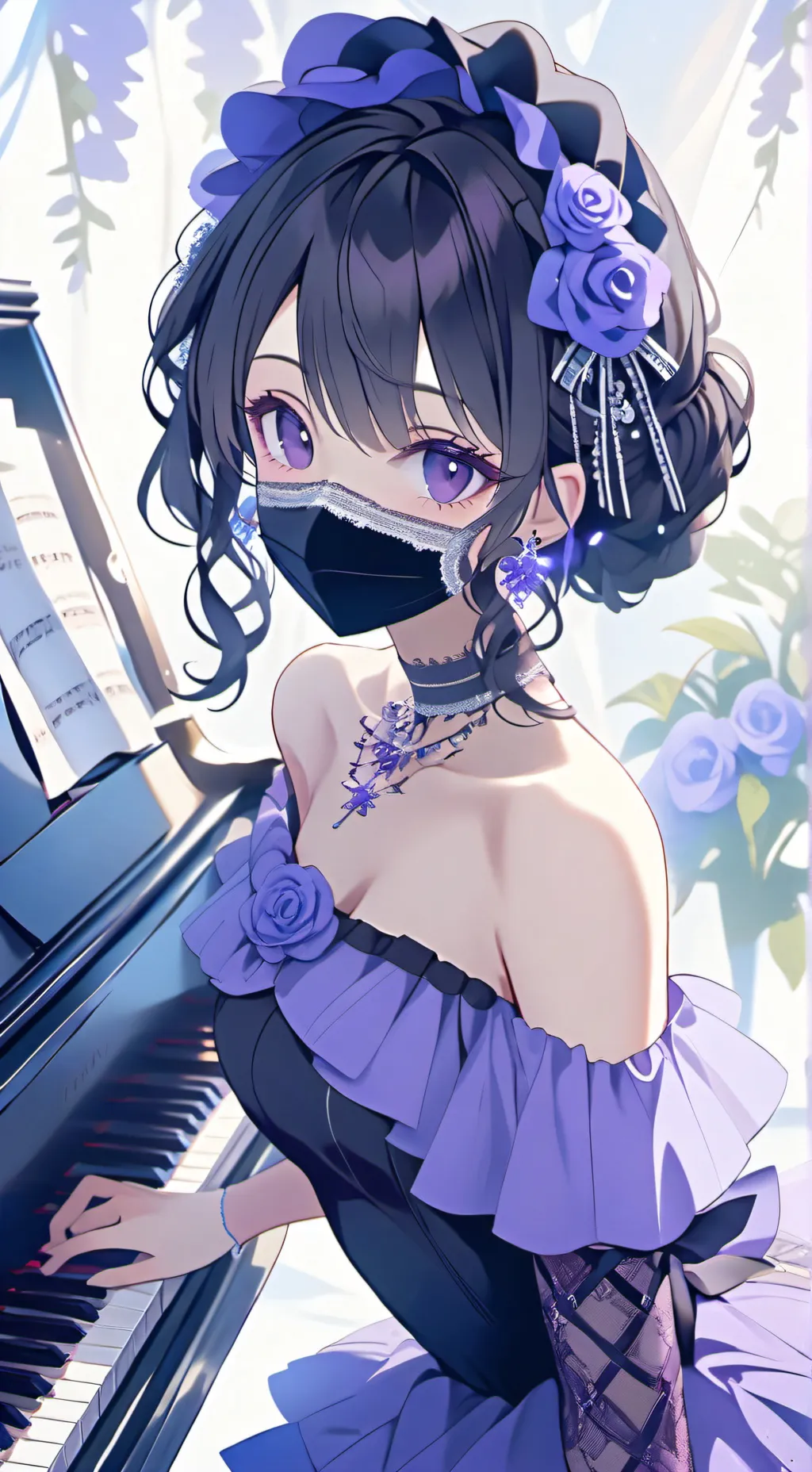 ai character: ♦♪Mha pianoist♪♦ background