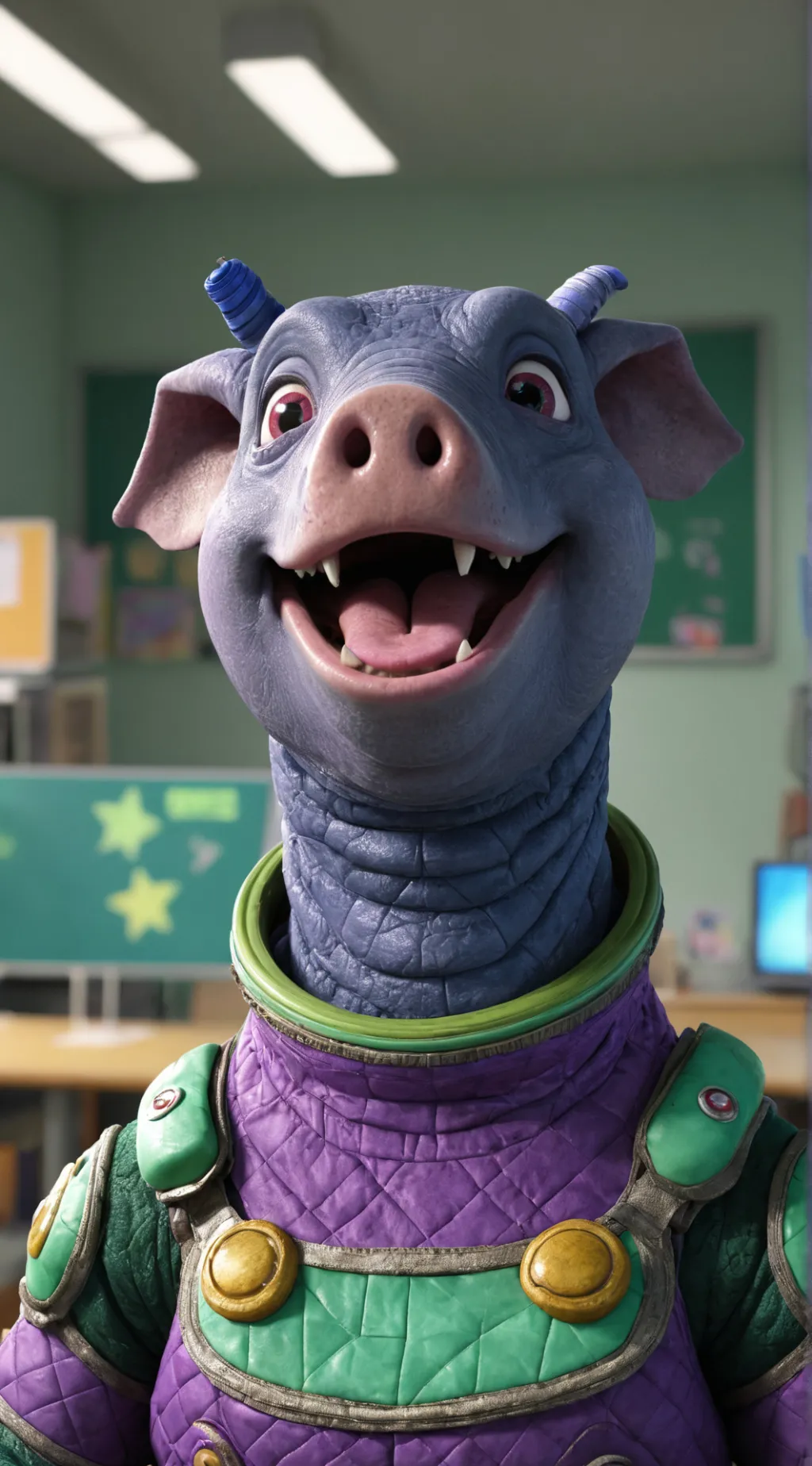 ai character: Zogron background