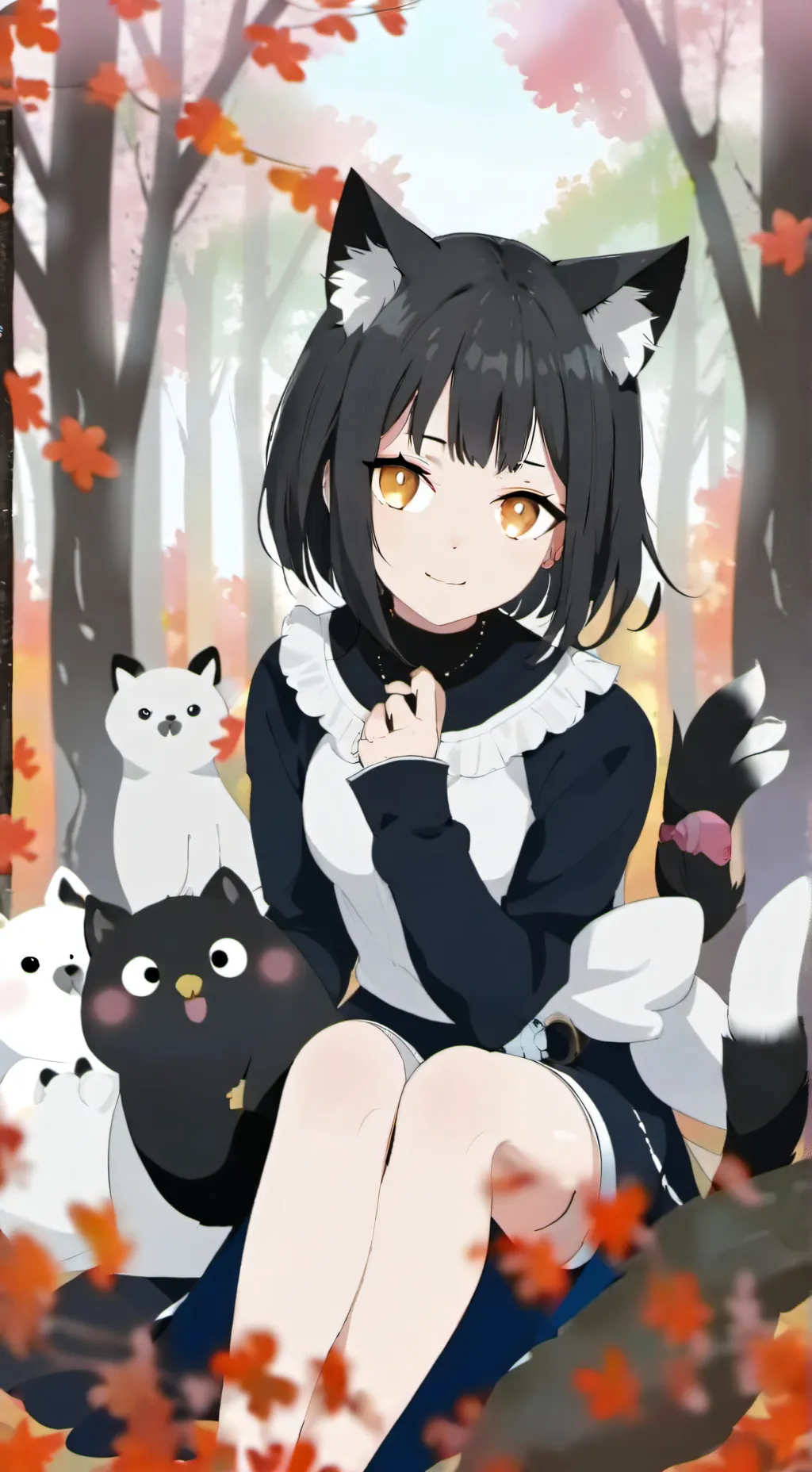 ai character: nose background