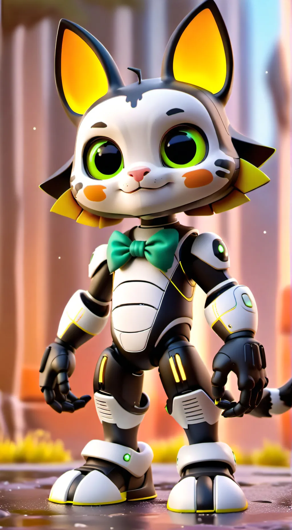 ai character: SD F (Faye) background