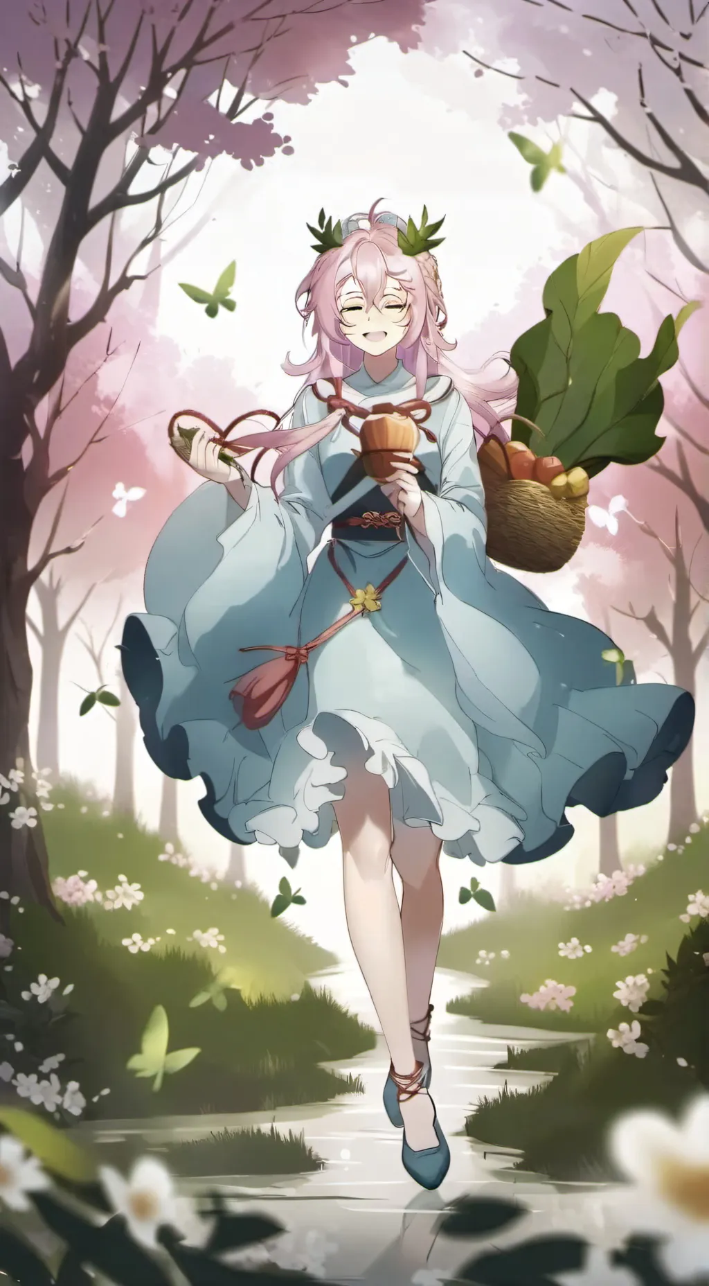 ai character: giyuu background