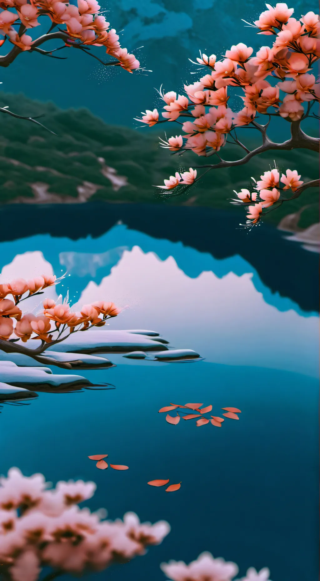 ai character: HH x DW background