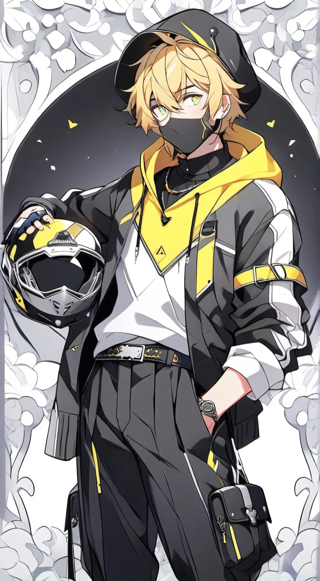 ai character: Bumblebee (Human) background