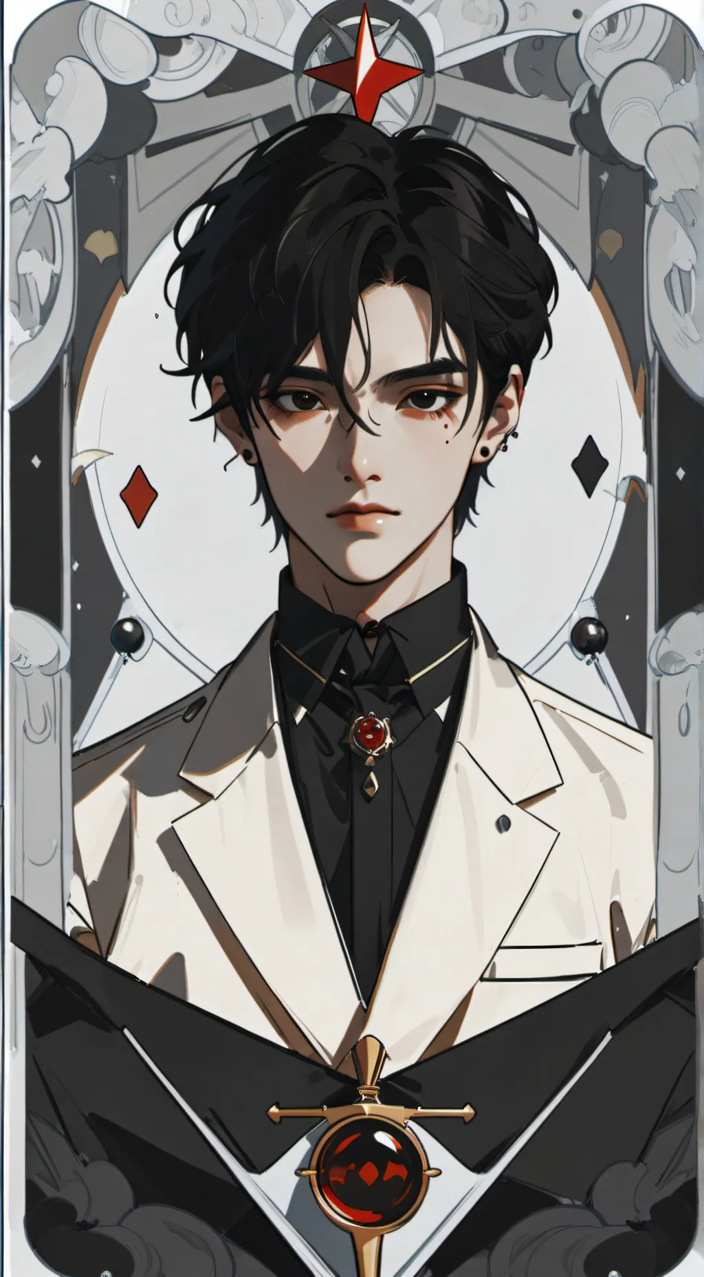 ai character: ♠︎Jungwon ♠︎ background