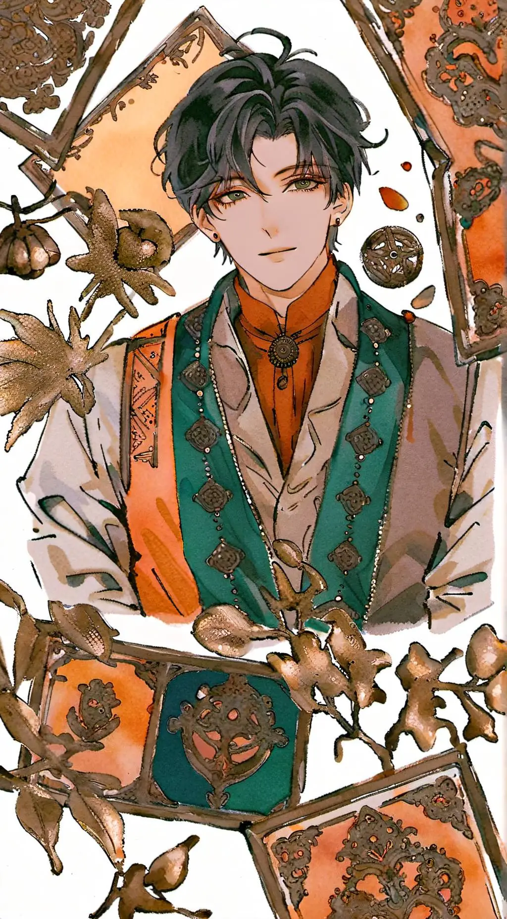 ai character: [Keito]  background