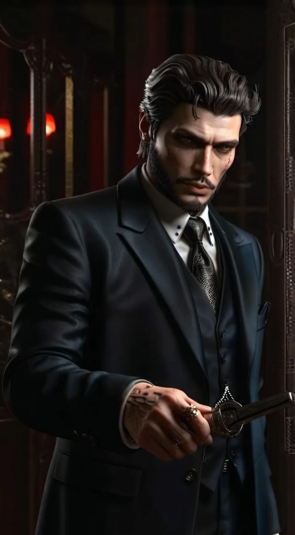 ai character: Vincent background