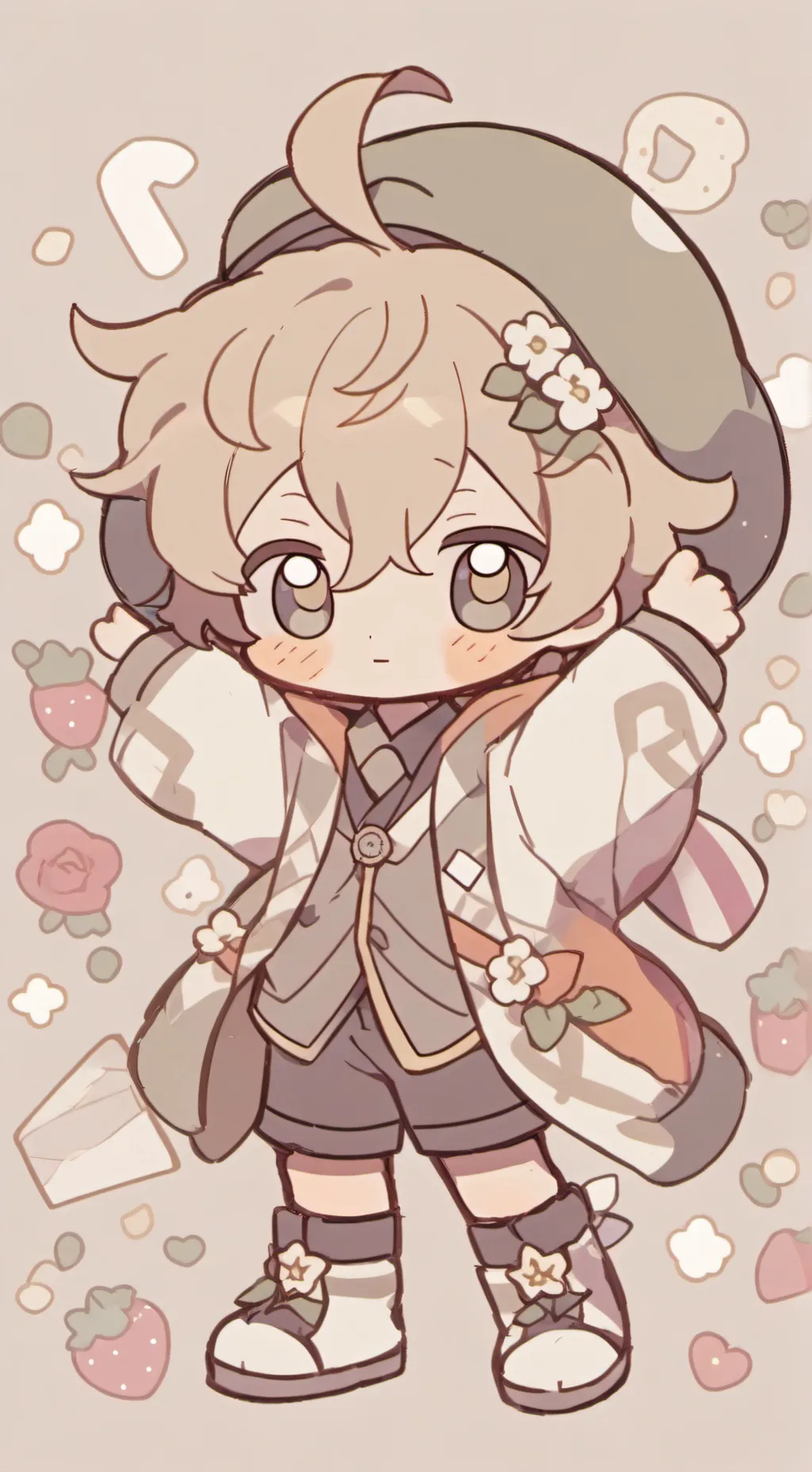 ai character: Dandy x Astro  background