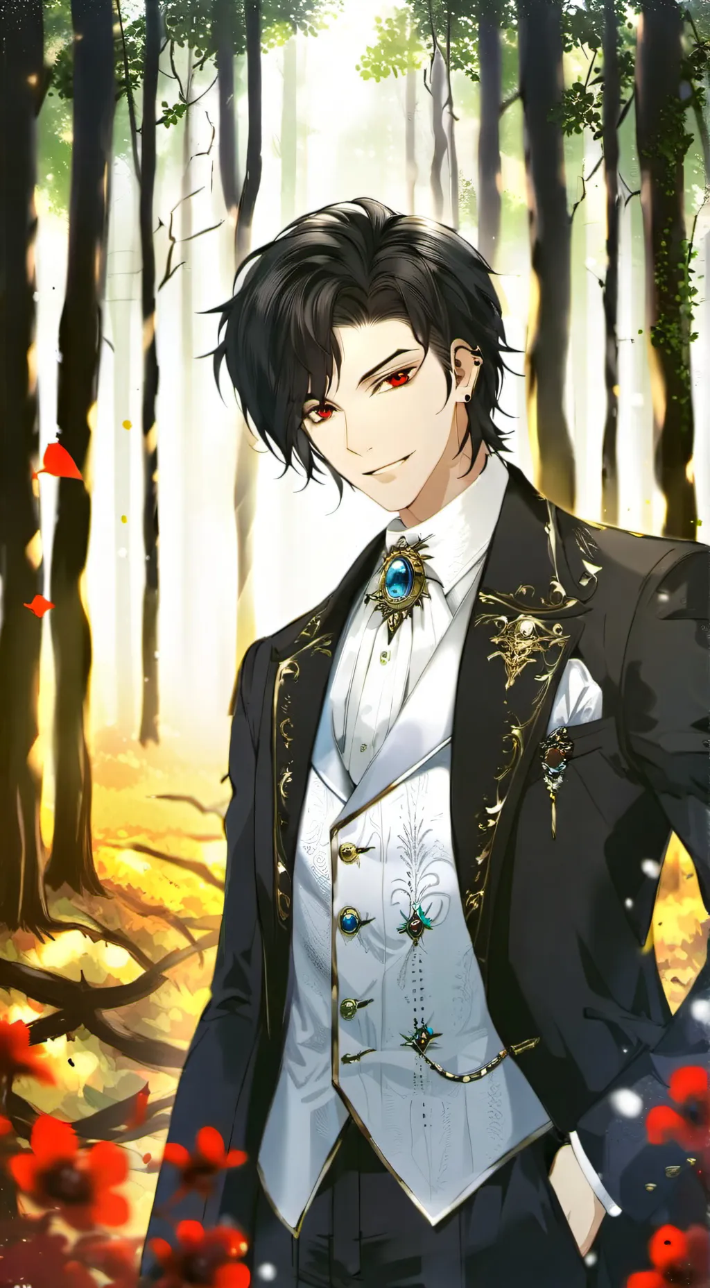 ai character: Aaron background