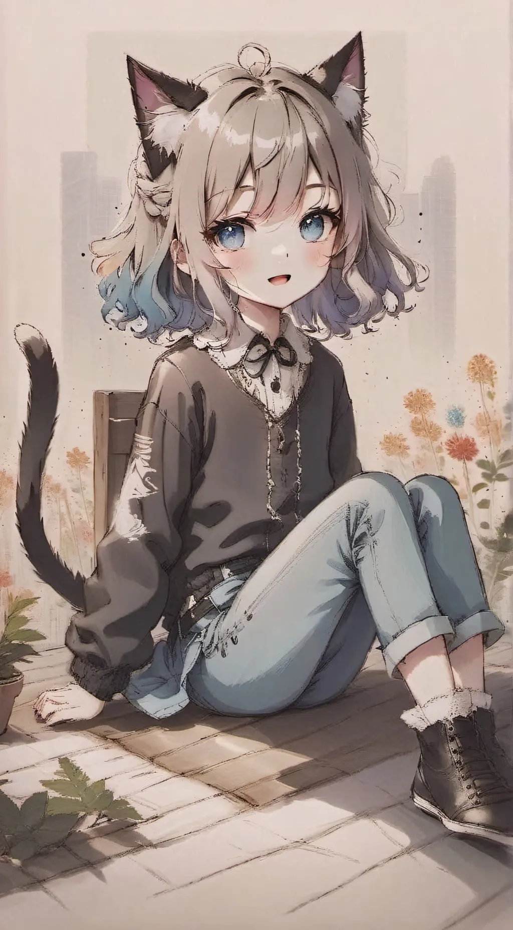 ai character: spunkey background