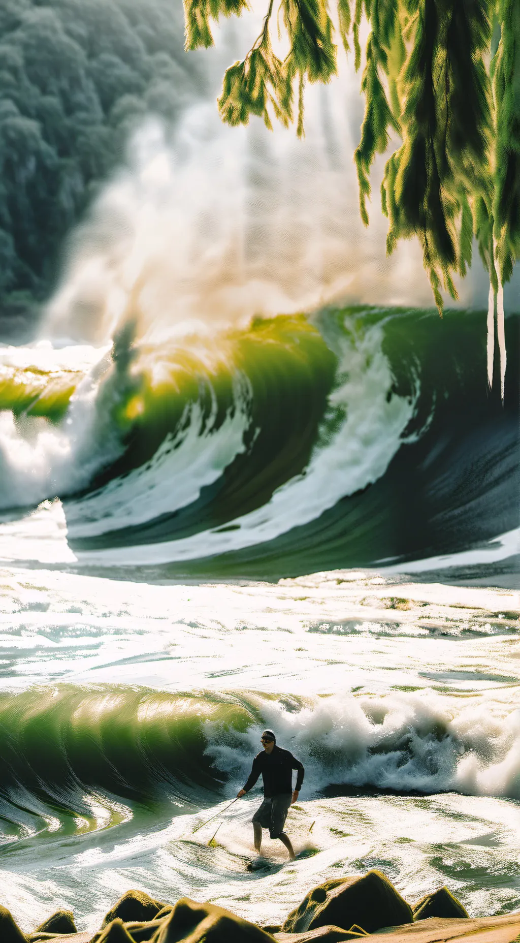 ai character: Avengers elements2 background