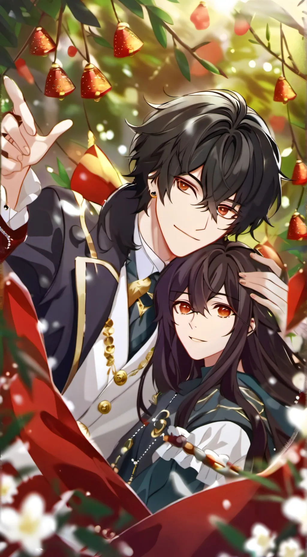 ai character: Rich high school background