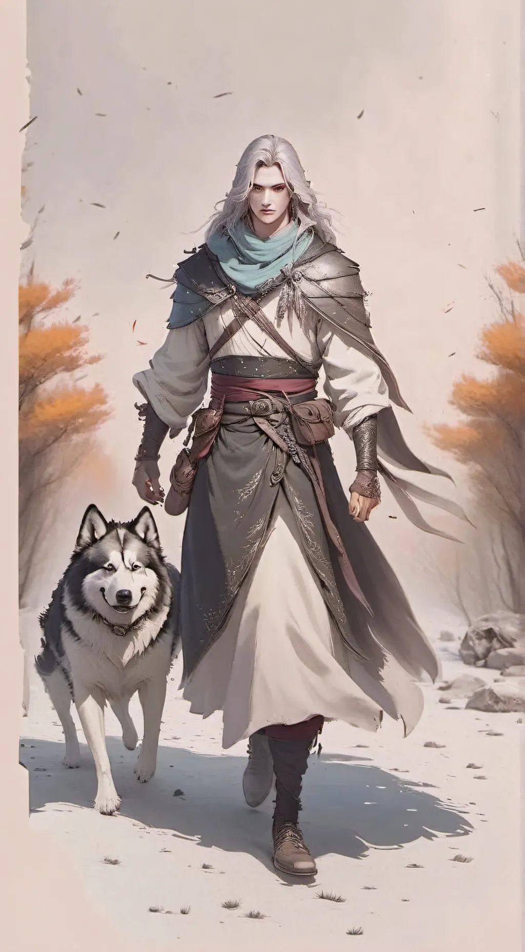 ai character: mha mascotas  background