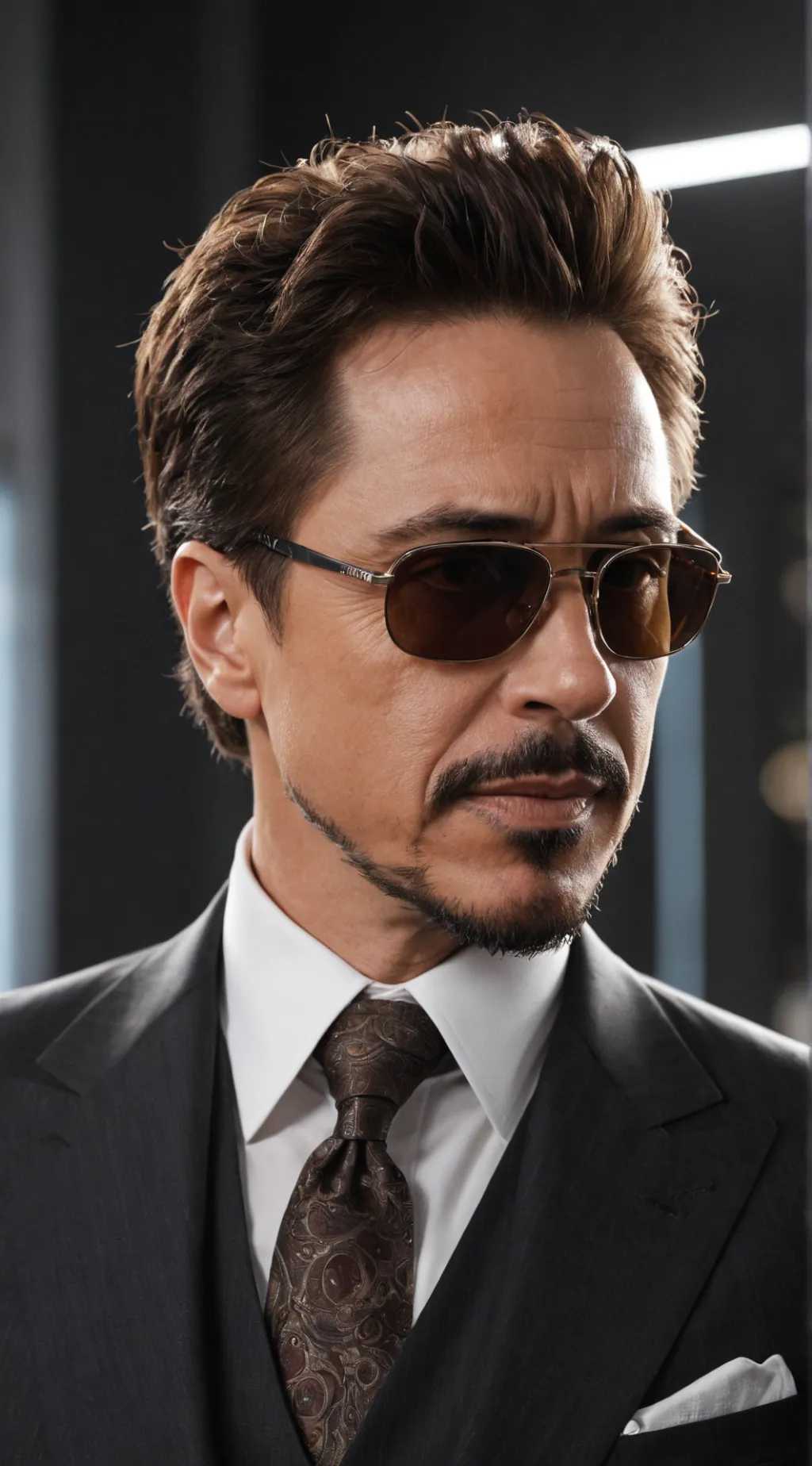 ai character: Iron Man background