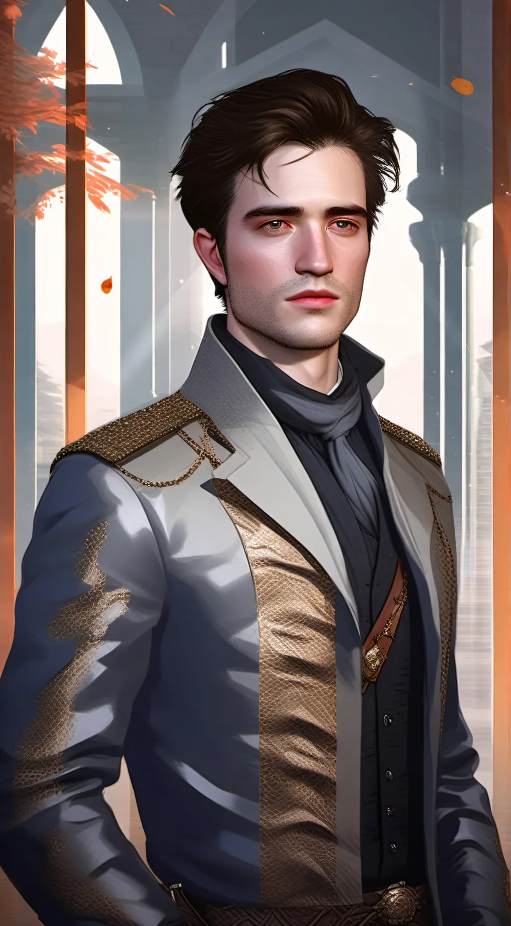 ai character: Edward Cullen🔥 background