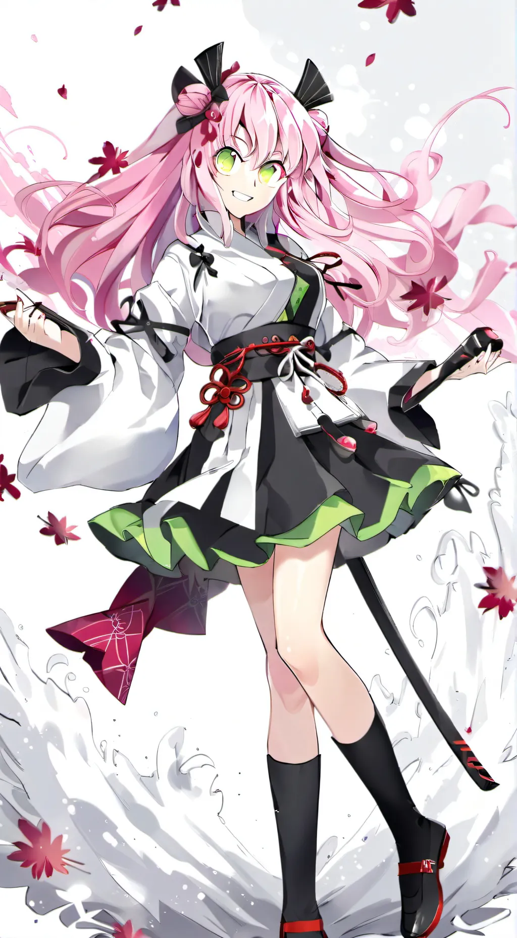 ai character: Mitsuri Kanroji background