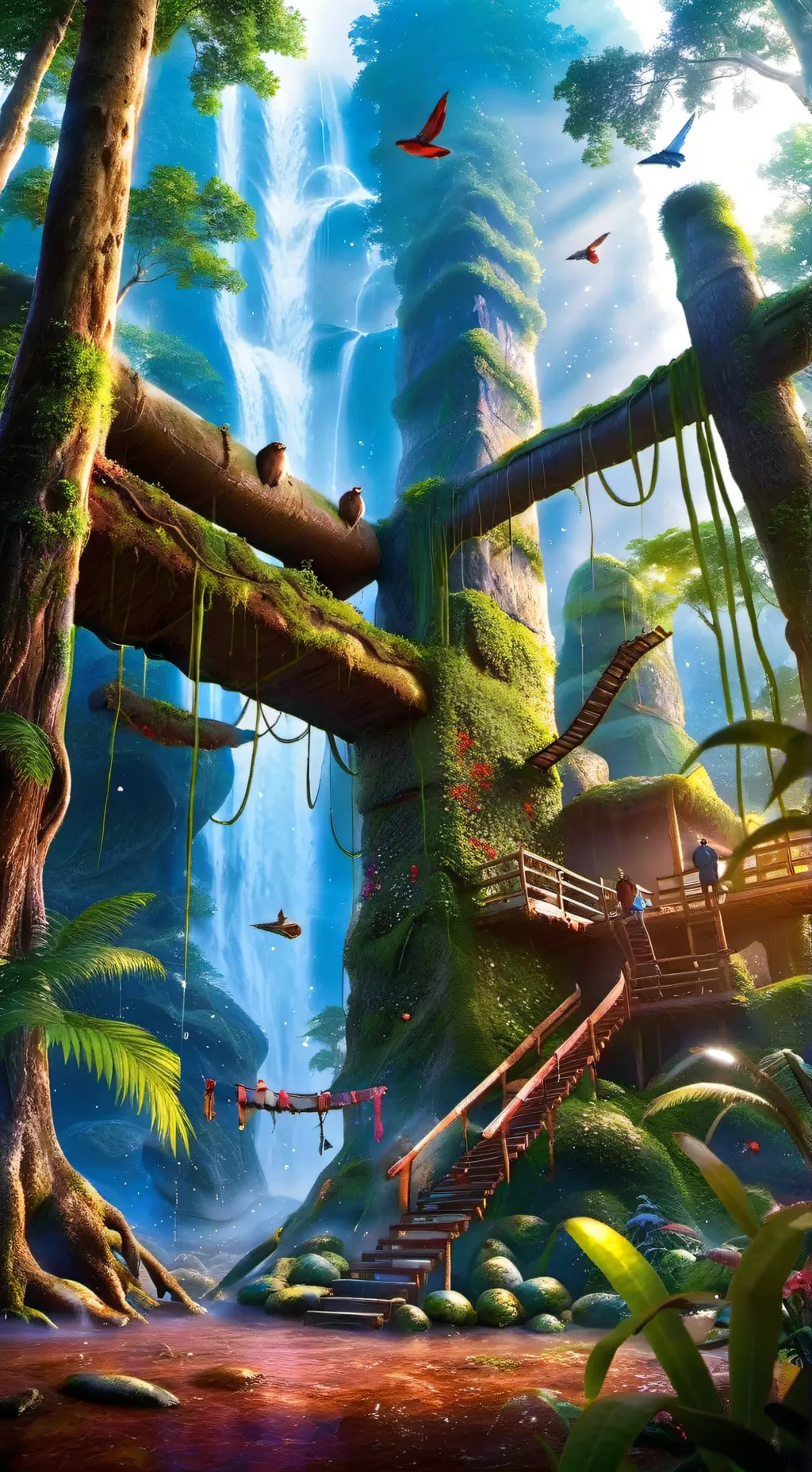 ai character: Glory background