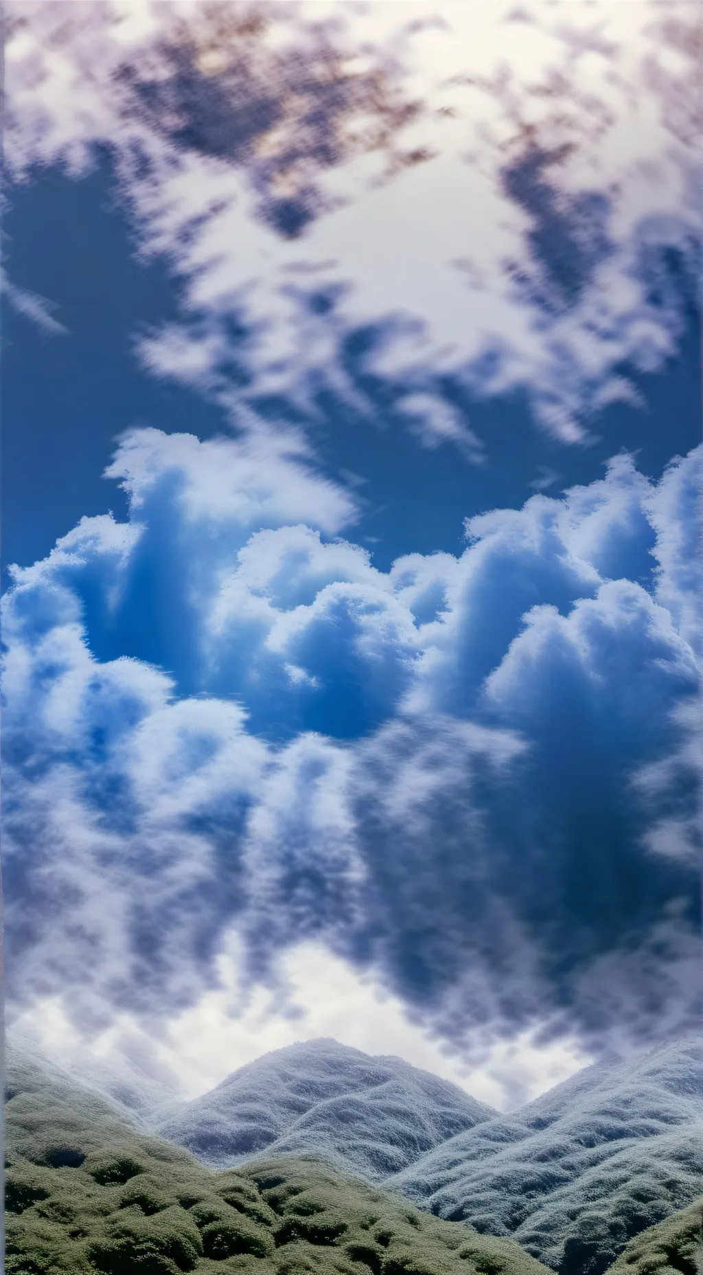 ai character: in the clouds  background