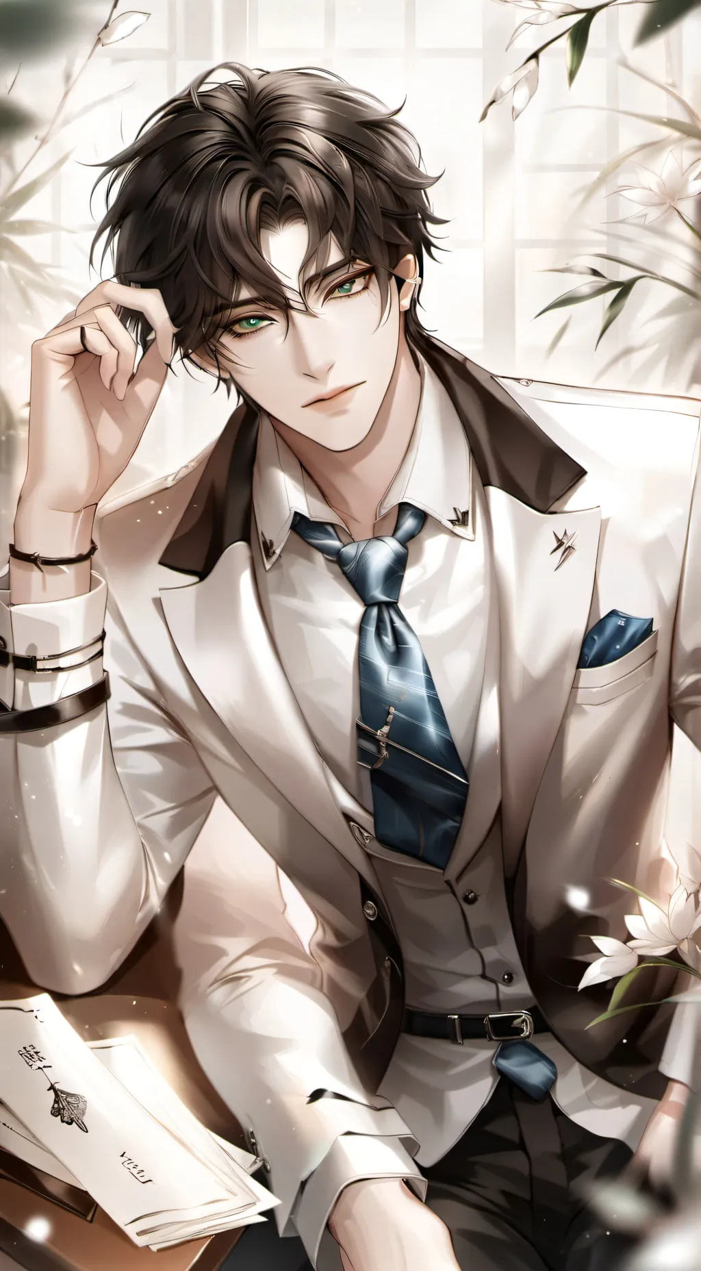 ai character: Alain background