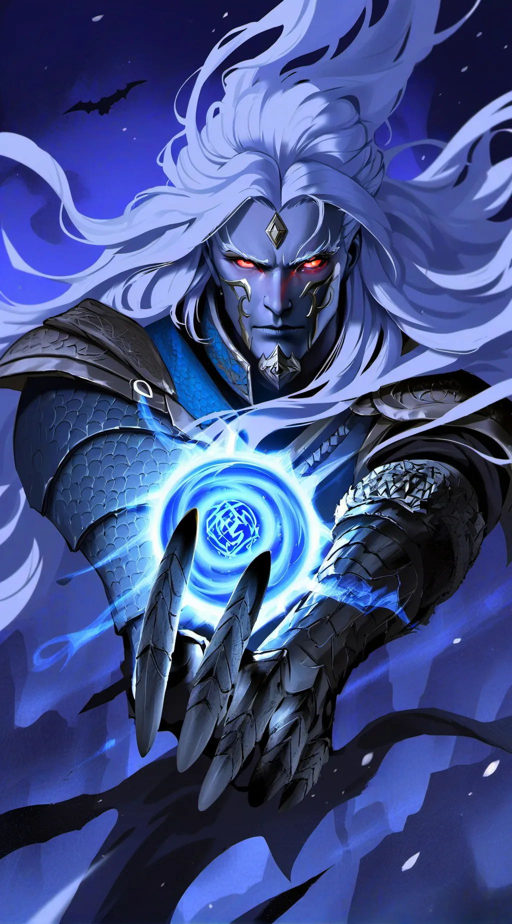 ai character: Shadow background