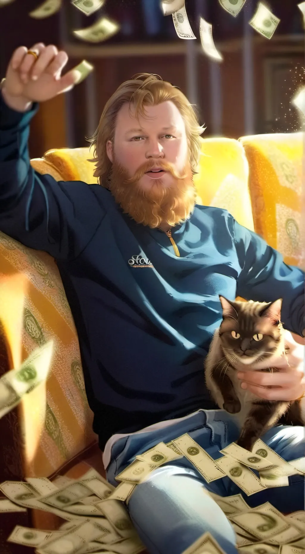 ai character: Swaggy Bandit background