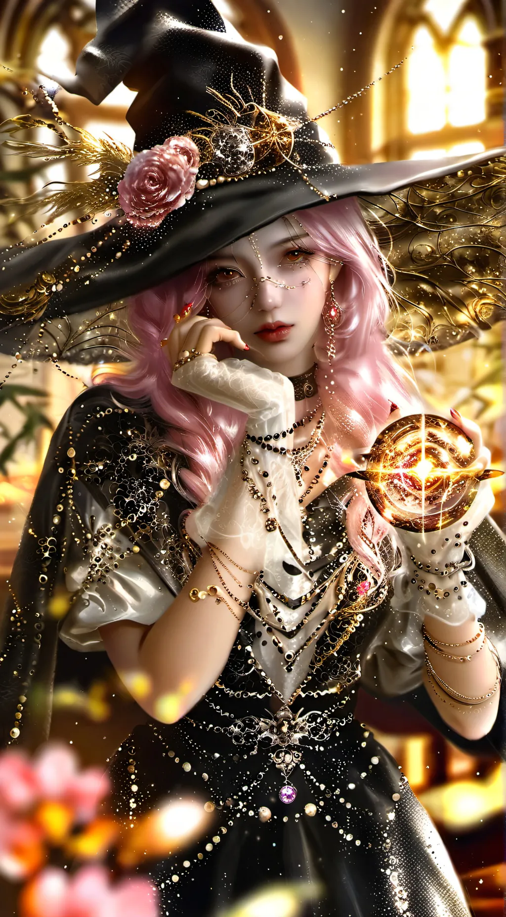 ai character: Ezra x vees background