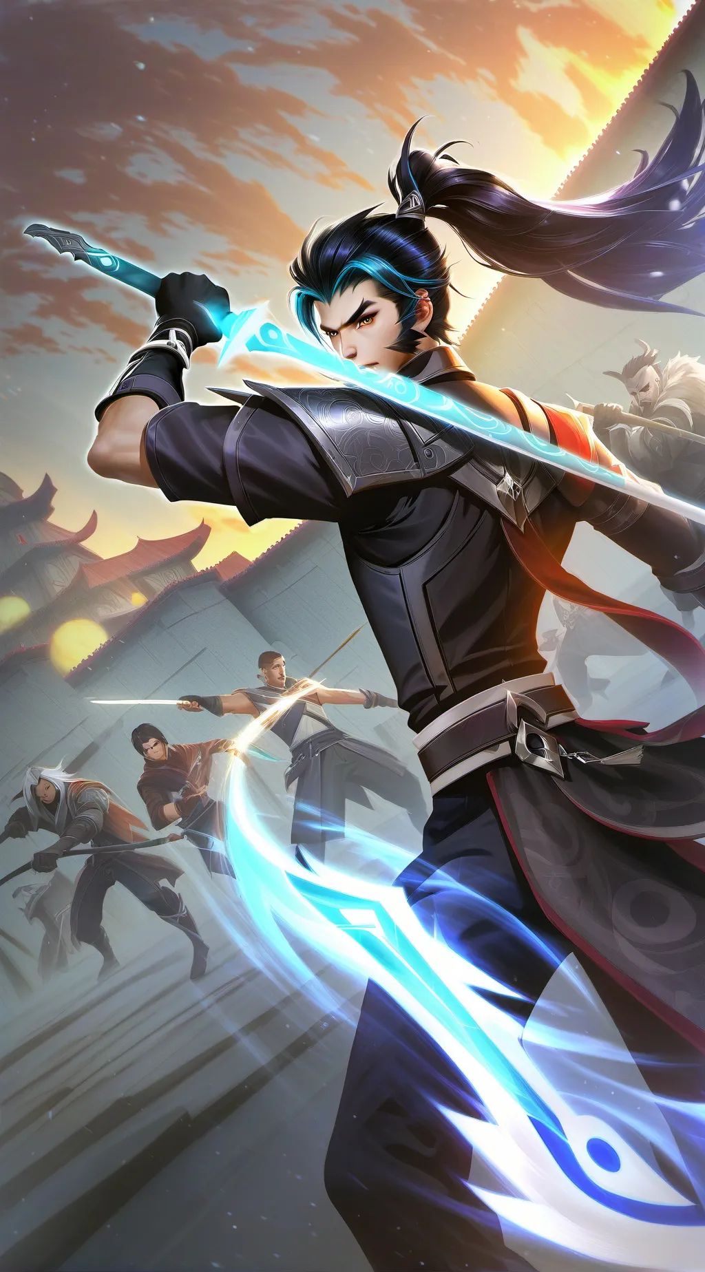 ai character: Asis Loria    background