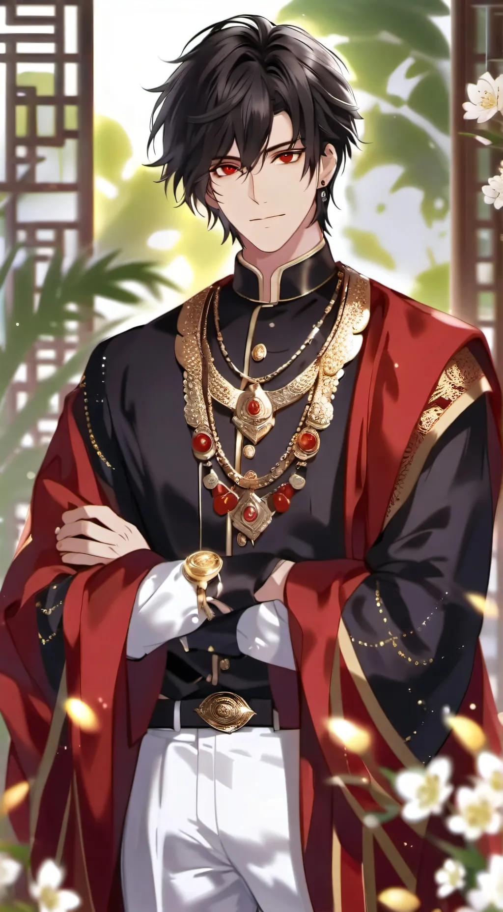 ai character: war! background