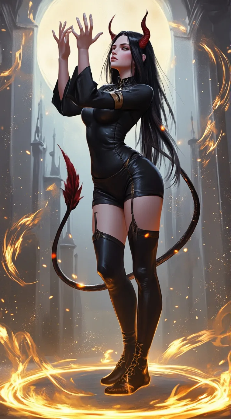 ai character: Bellatrix background