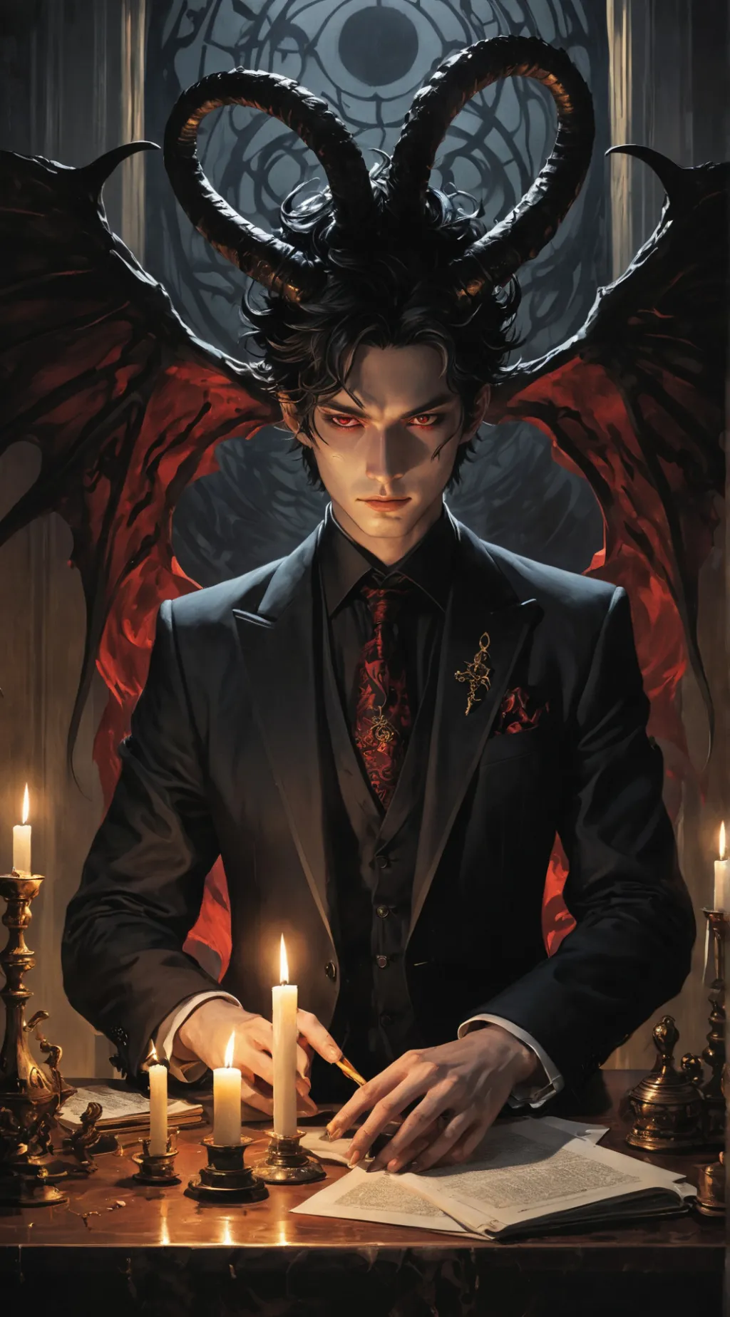 ai character: Lazarus background