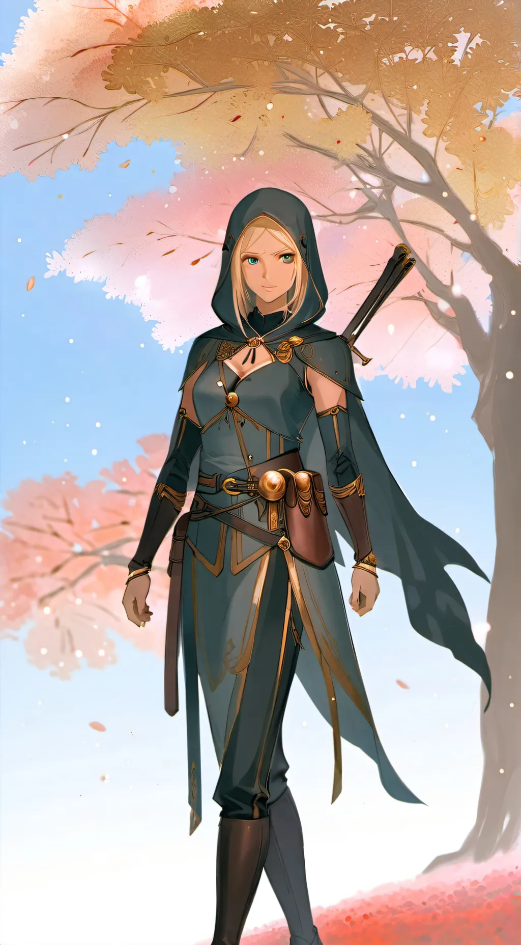 ai character: Tara Duncan  background