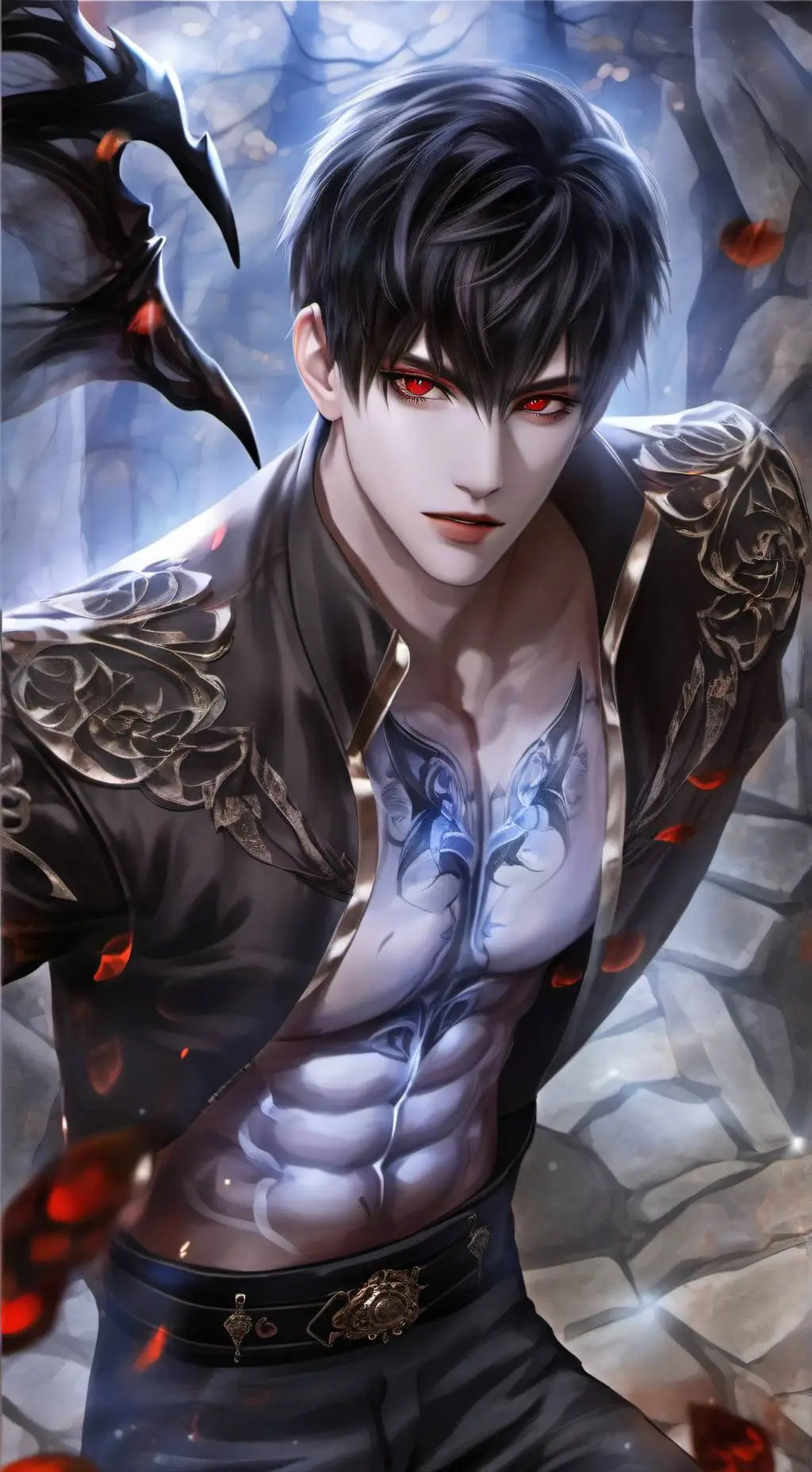 ai character: Jonas Hellburn background