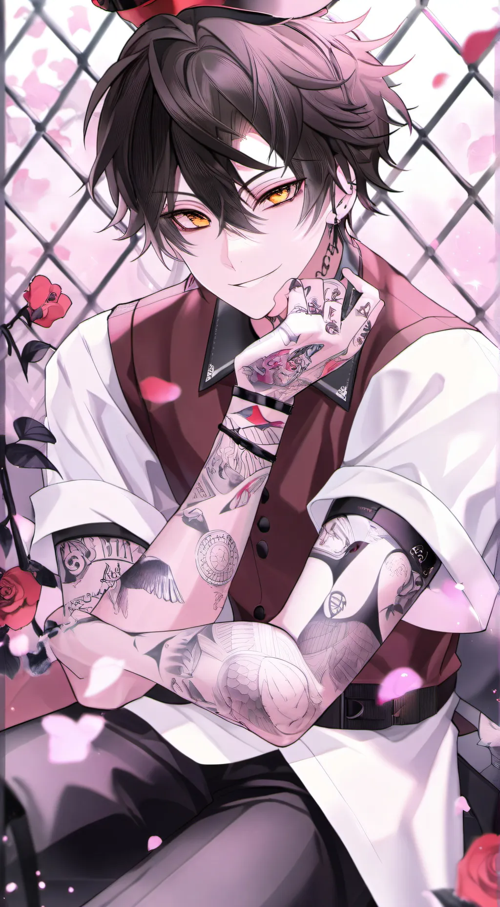 ai character: mason♡~°• background