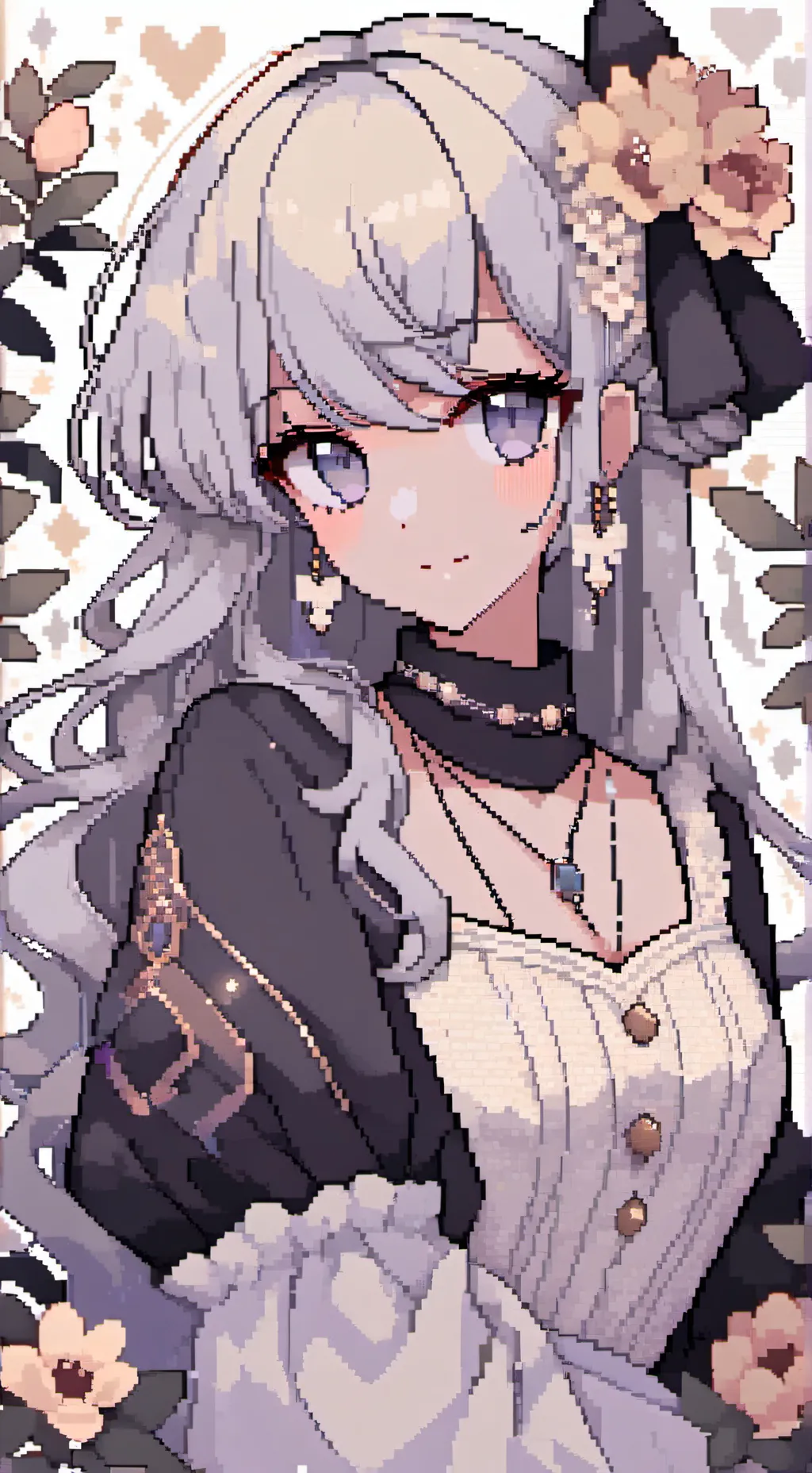 ai character: Luna background