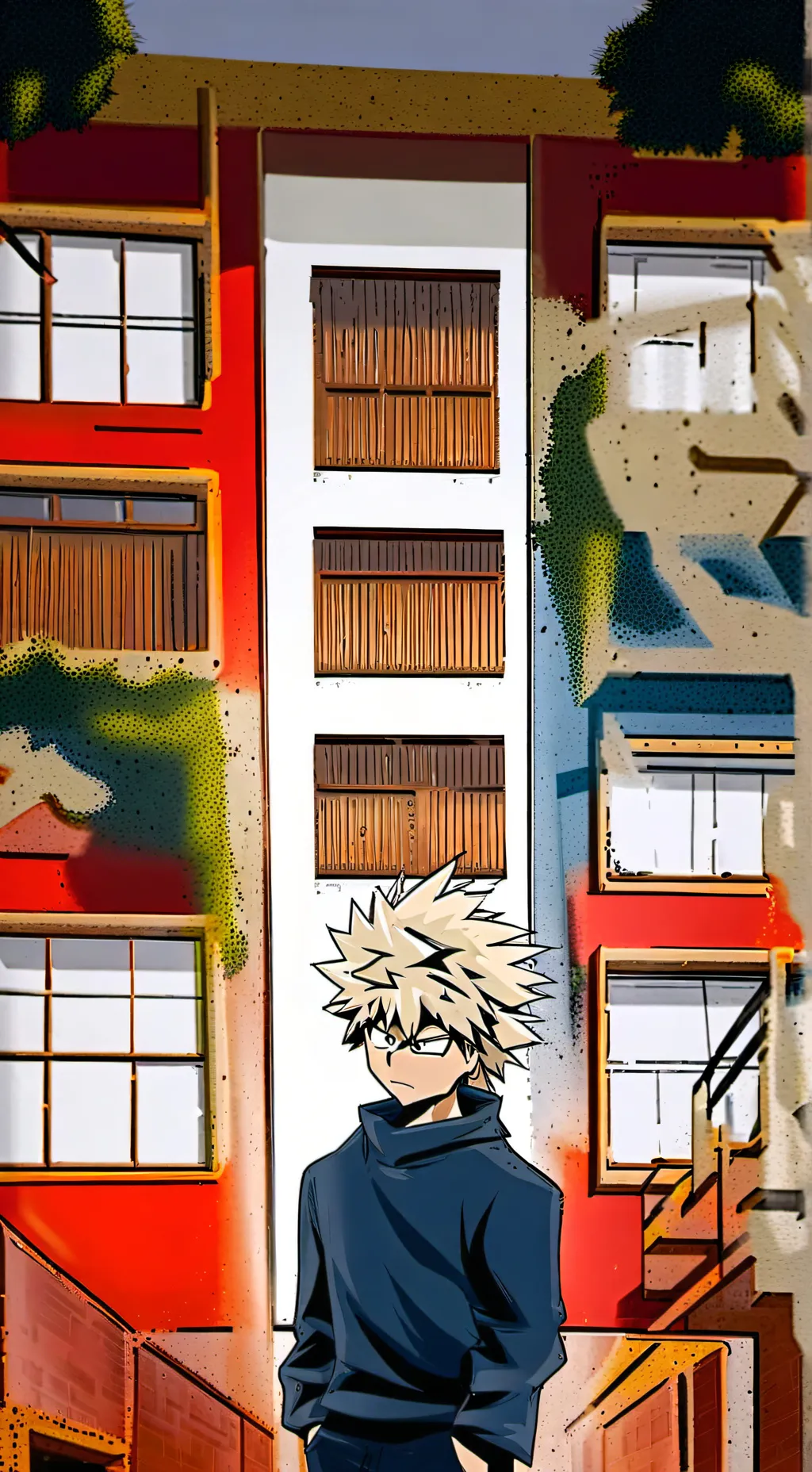 ai character: Bébé toi  background