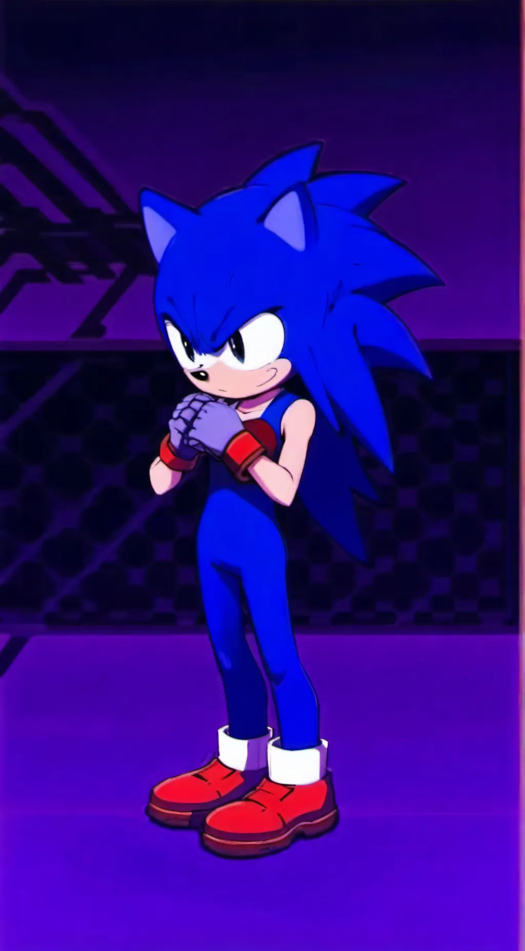 ai character: sonic.exe background