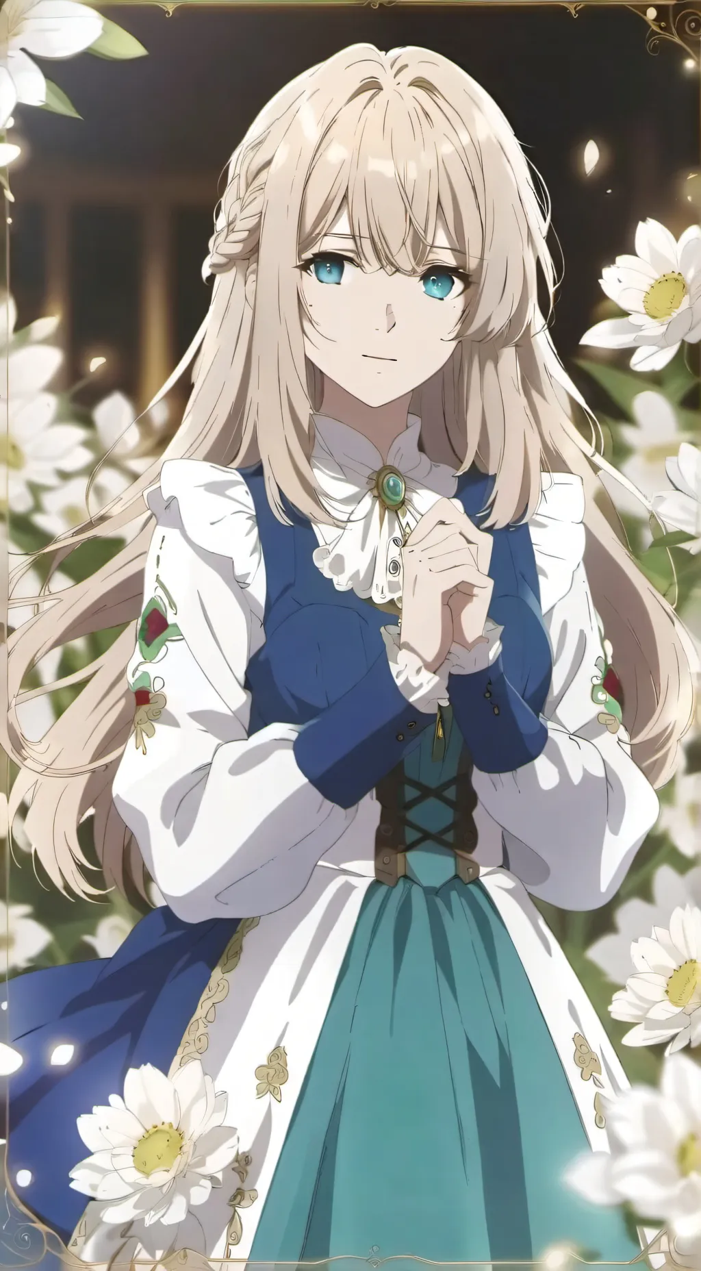 ai character: One piece  background