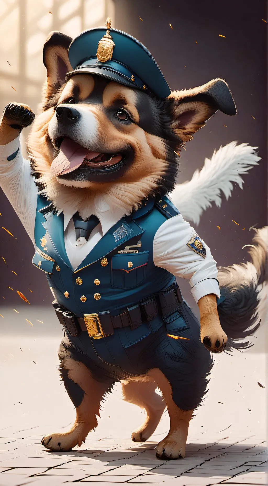 ai character: Dogman (movie) background