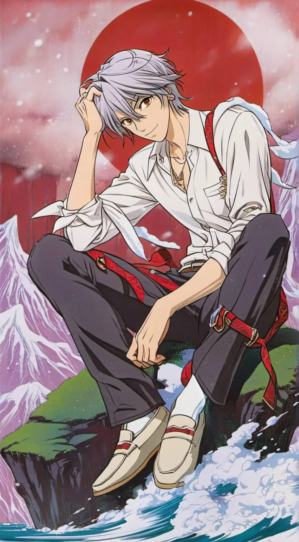 ai character: evongalion 3.33 background