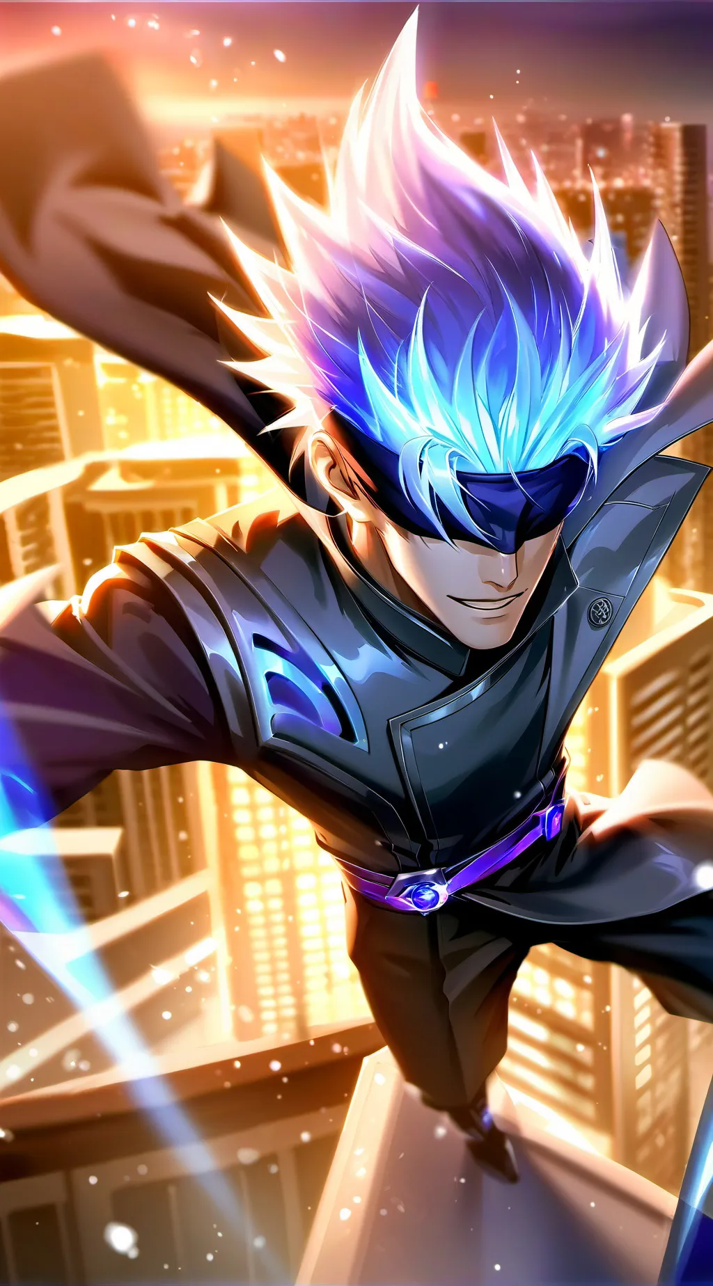 ai character: Satoru Gojo background