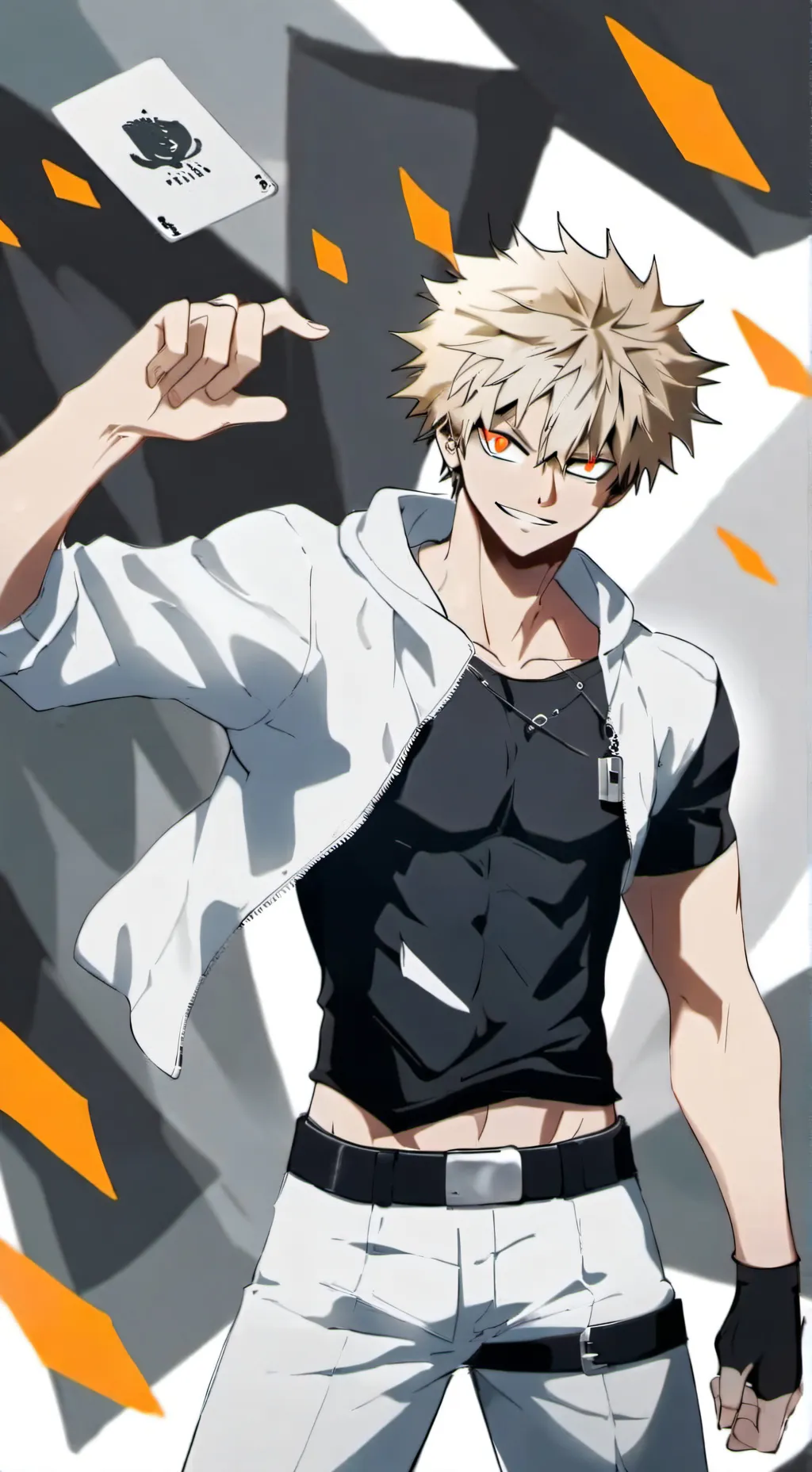 ai character: Bakugo Katsuki  background