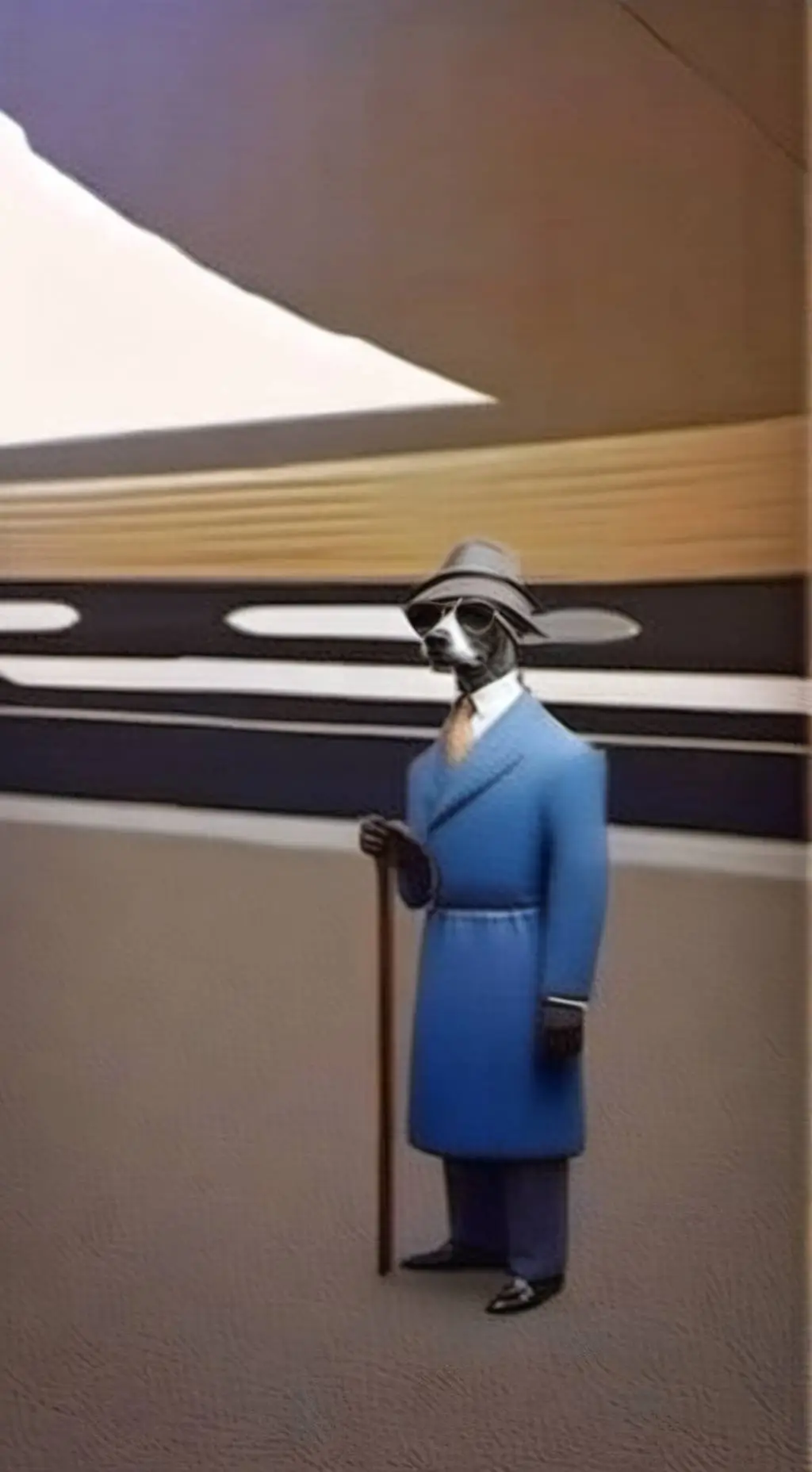 ai character: meme humans background